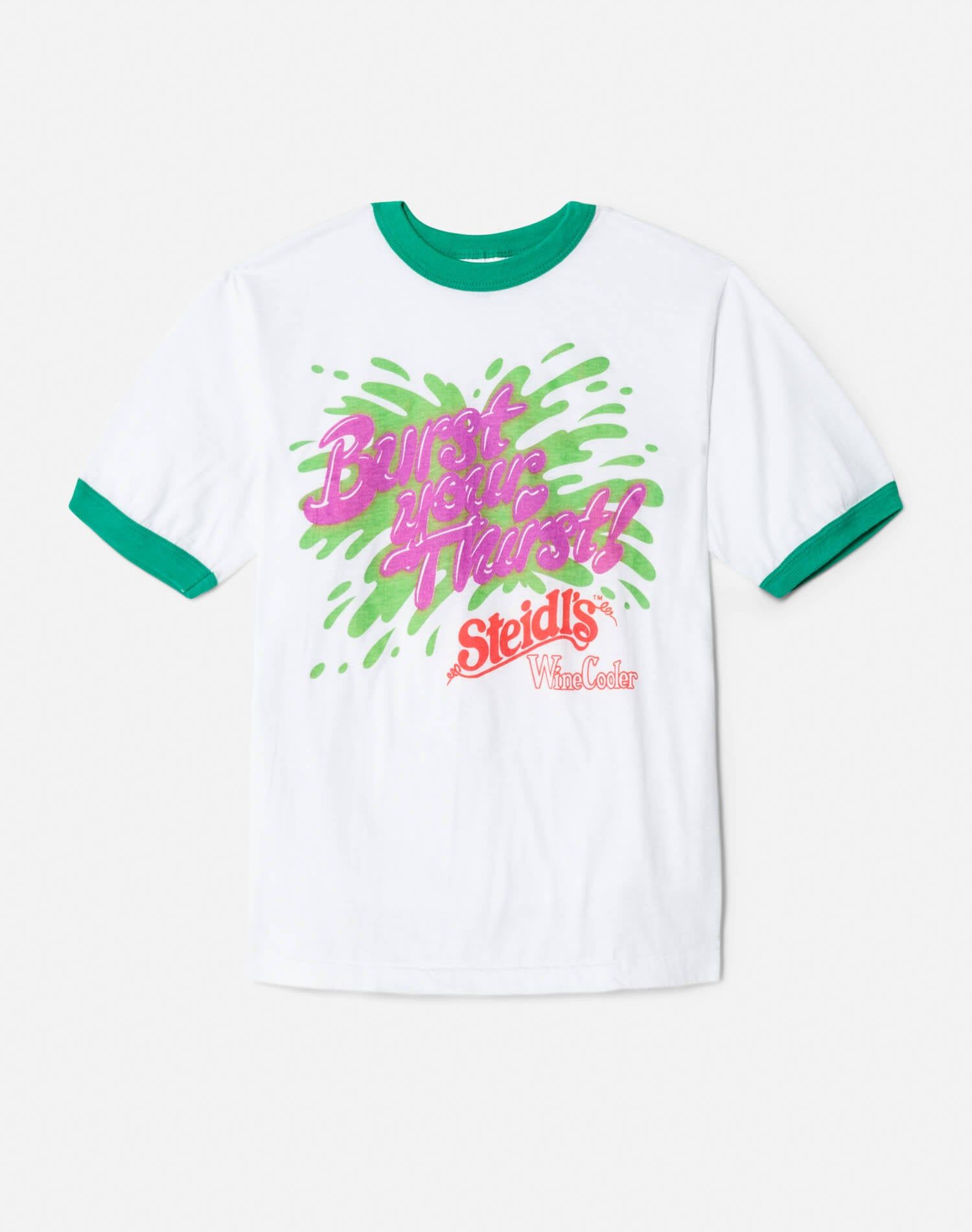 80s Burst Your Thirst Tee - #221 sold by Re/Done