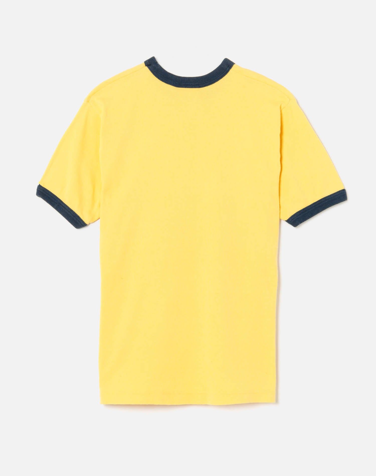 Vintage 1990s Yellow Ringer Shirt - #21 sold by Re/Done product image thumbnail 2