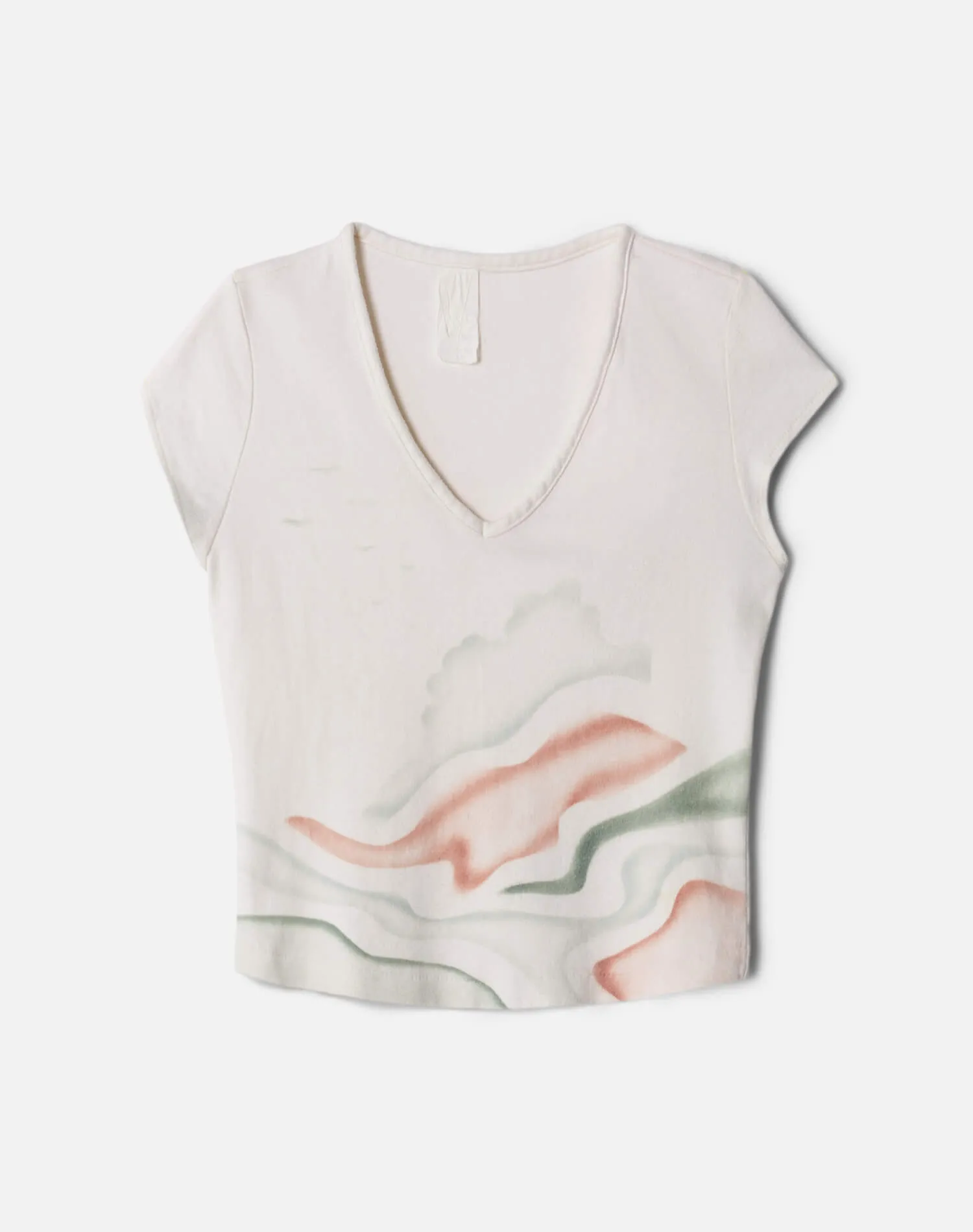 70s Airbrush Crop Top sold by Re/Done