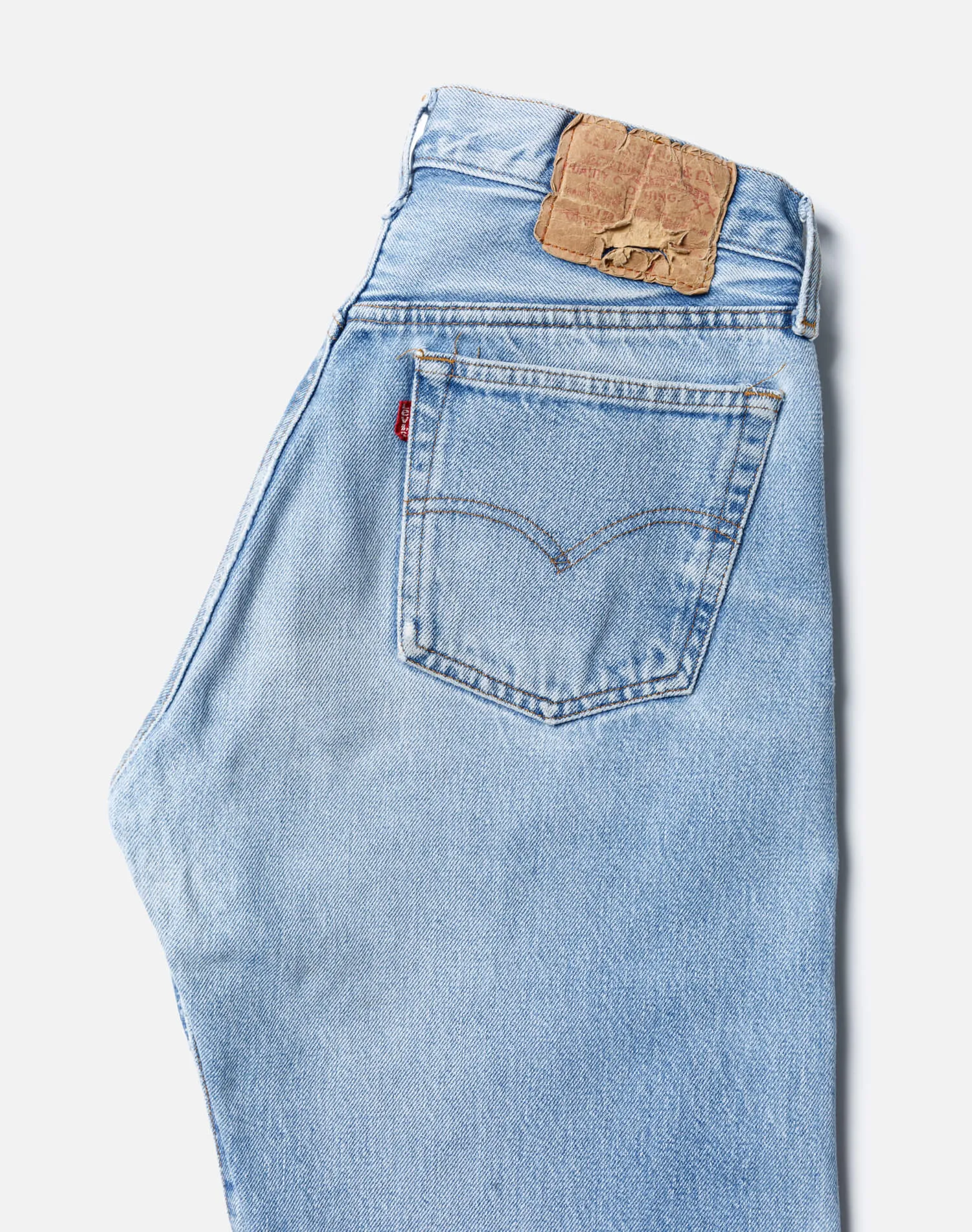 80s Crop Selvedge Levi's 501 - #43 sold by Re/Done product image thumbnail 3