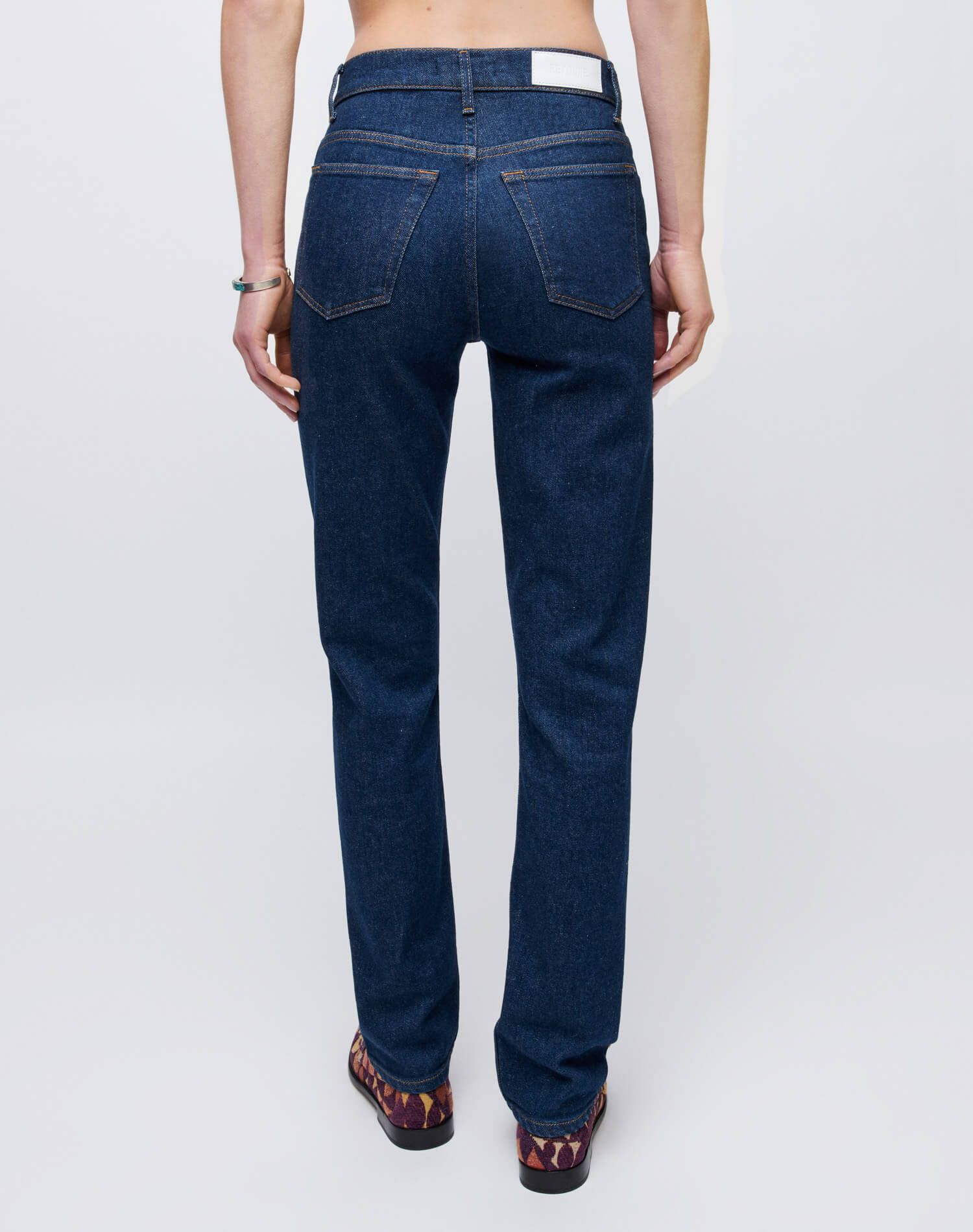 Comfort Stretch 70s Straight - Rigid Like sold by Re/Done product image thumbnail 4