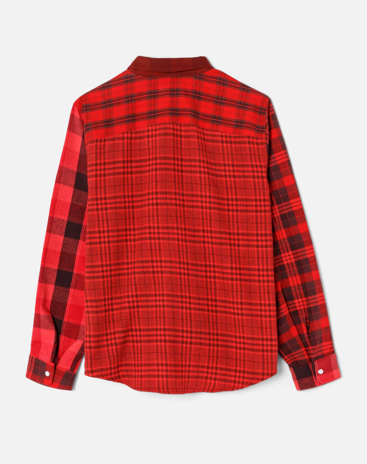 50s Upcycled Flannel Shirt - Assorted Ruby sold by Re/Done product image thumbnail 2