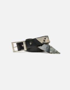 70s Metal and Leather Belt sold by Re/Done