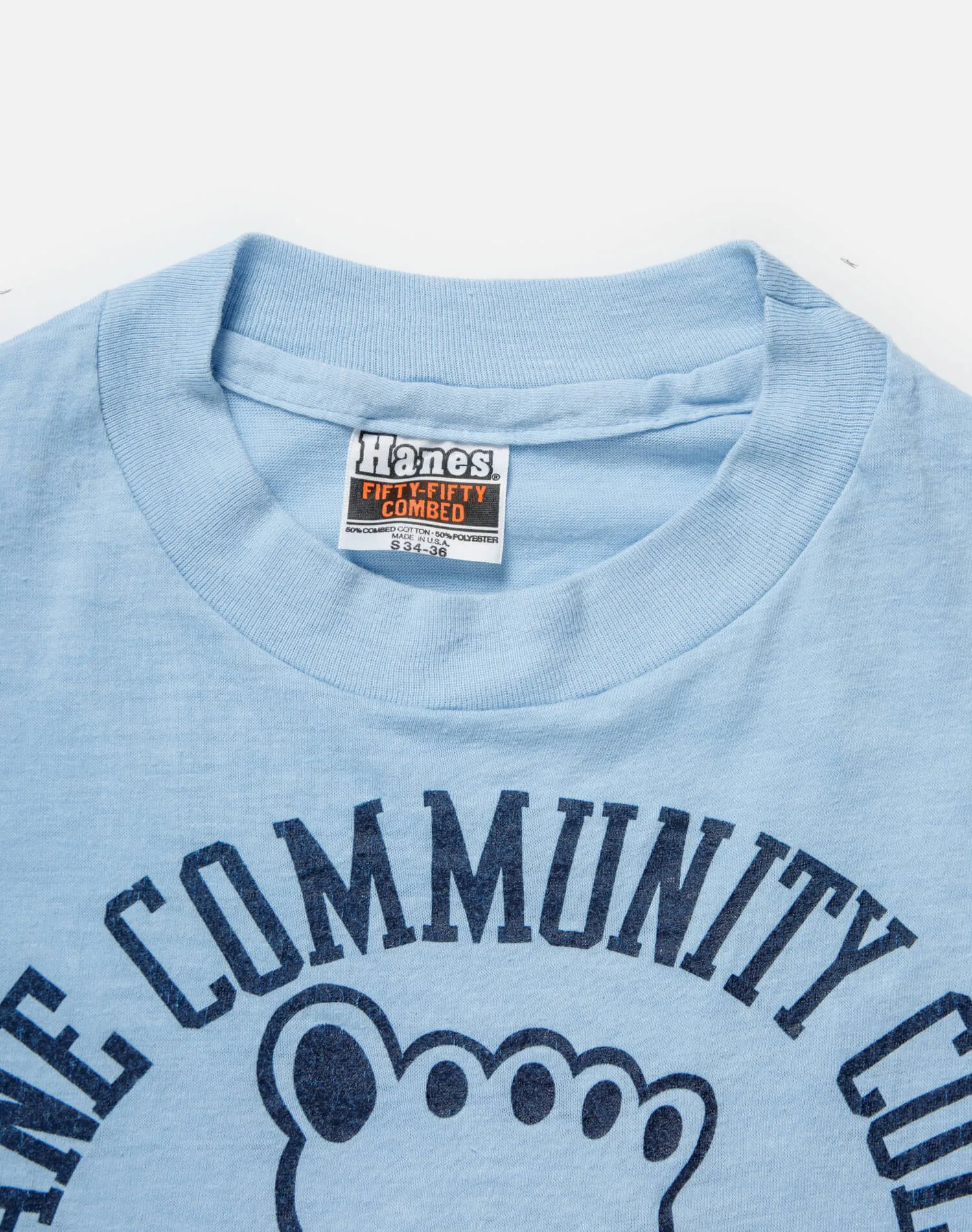 80s Hanes Track Tee sold by Re/Done product image thumbnail 3