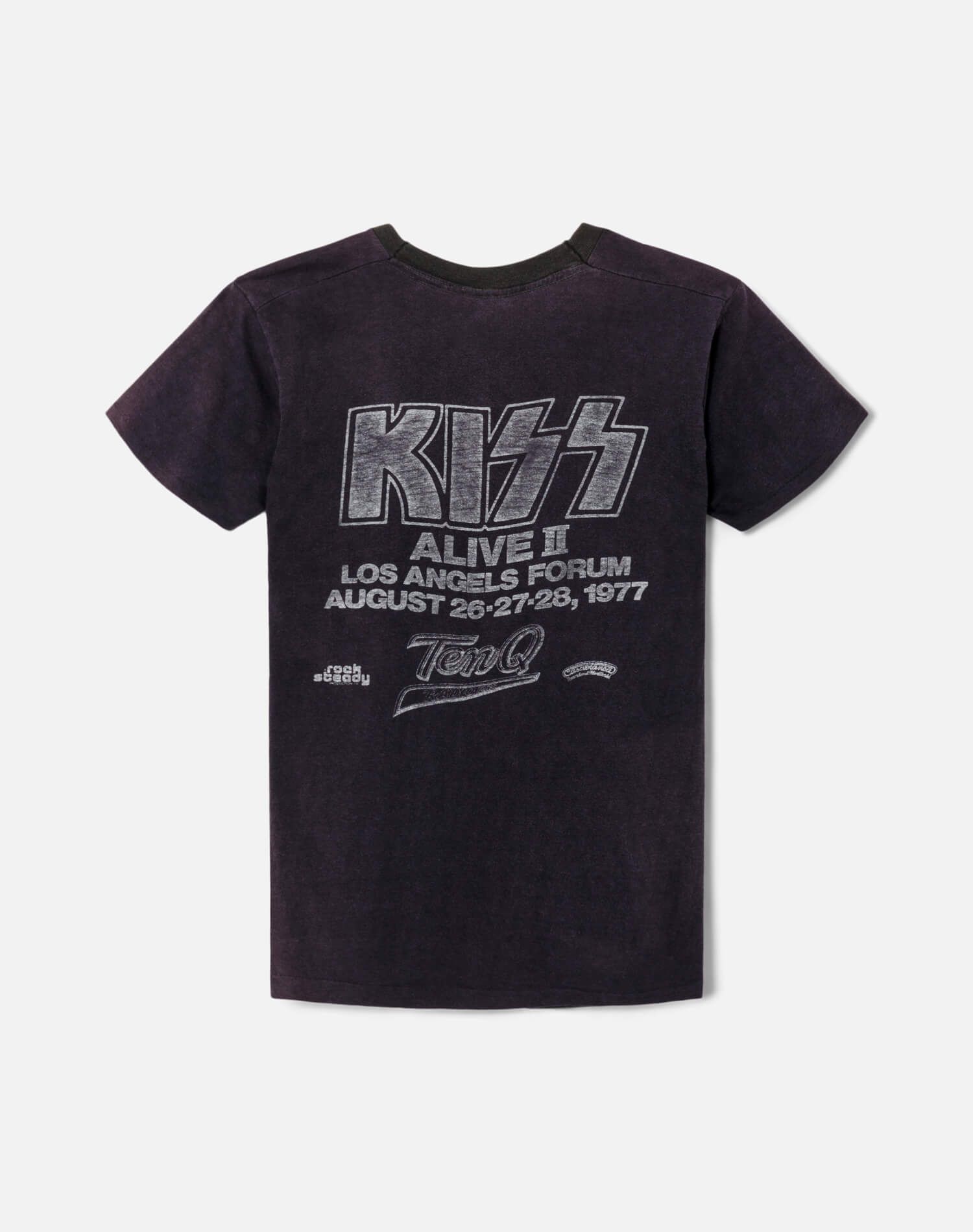 80s Kiss Tee sold by Re/Done product image thumbnail 2