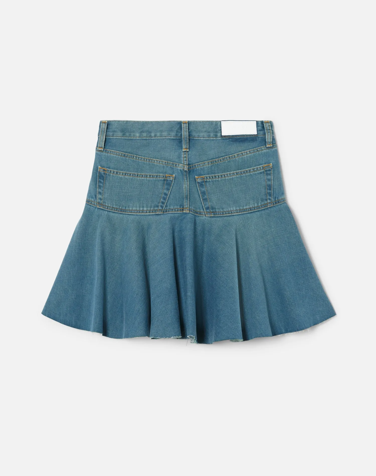 Curved Seam Skirt - Positano sold by Re/Done product image thumbnail 2