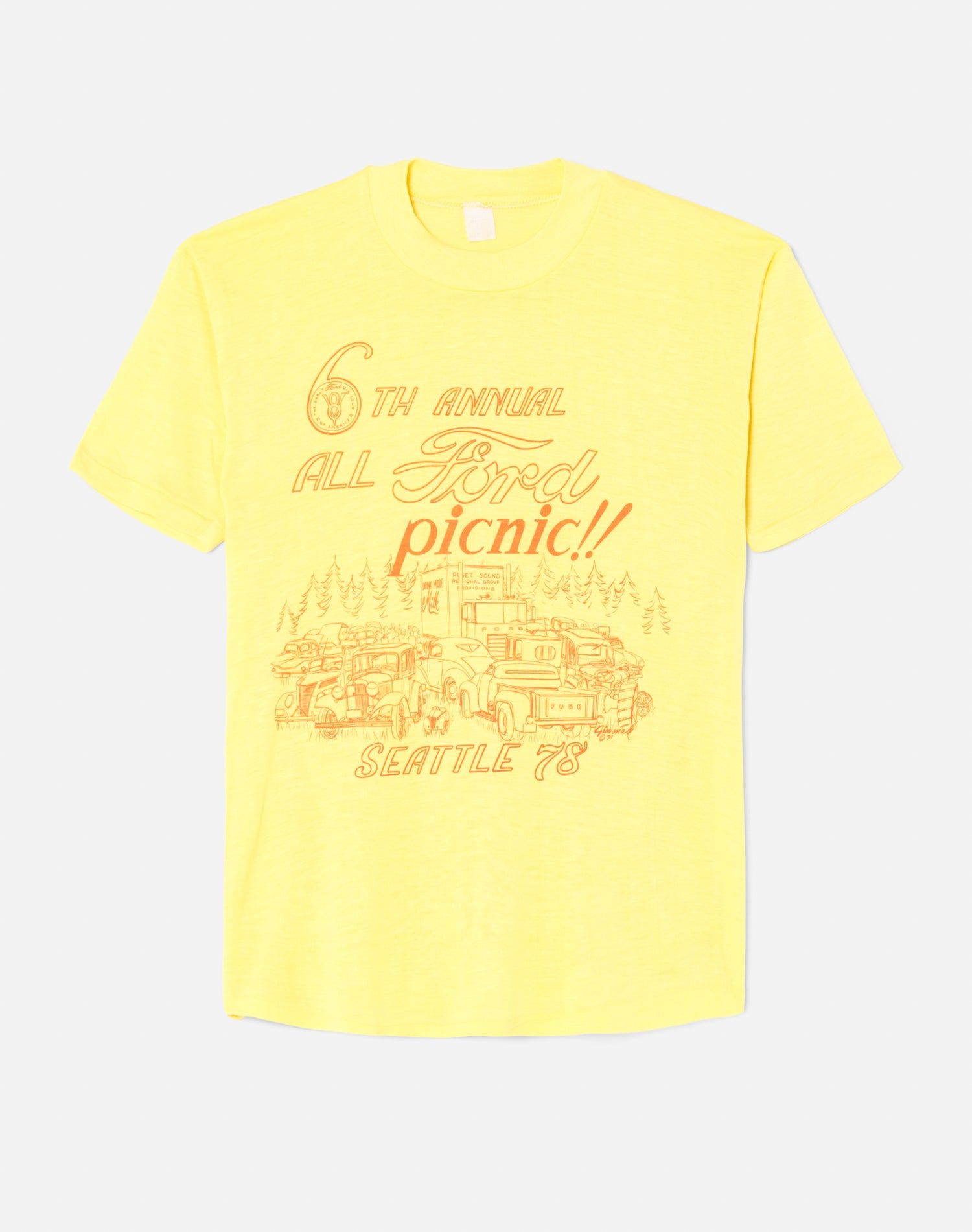 70s Ford V8 Tee -#6 sold by Re/Done