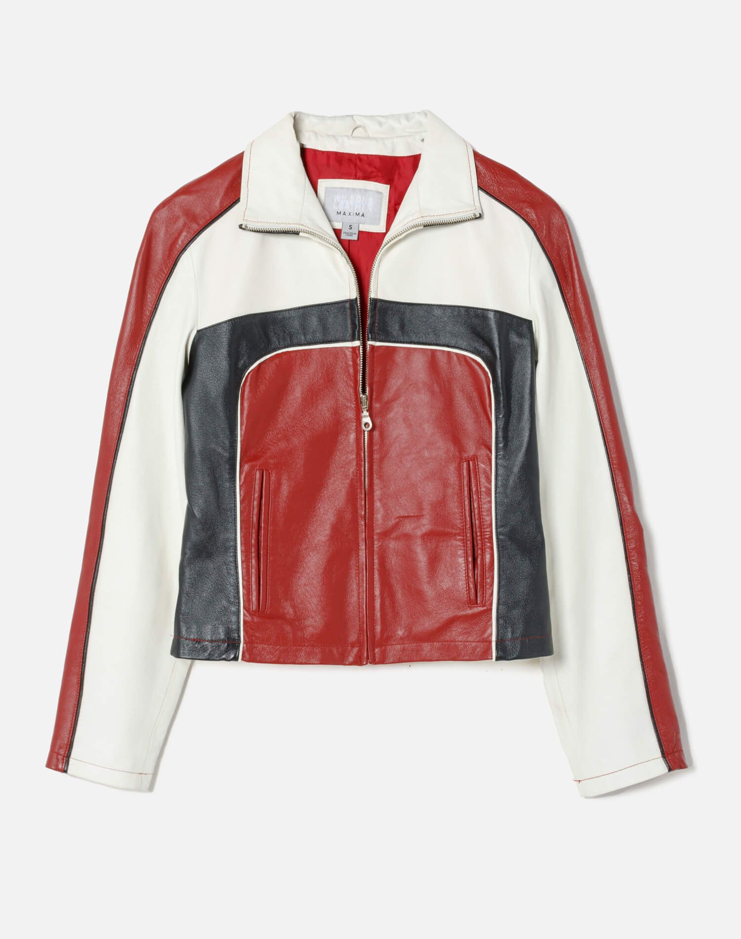 90s Leather Moto Jacket sold by Re/Done