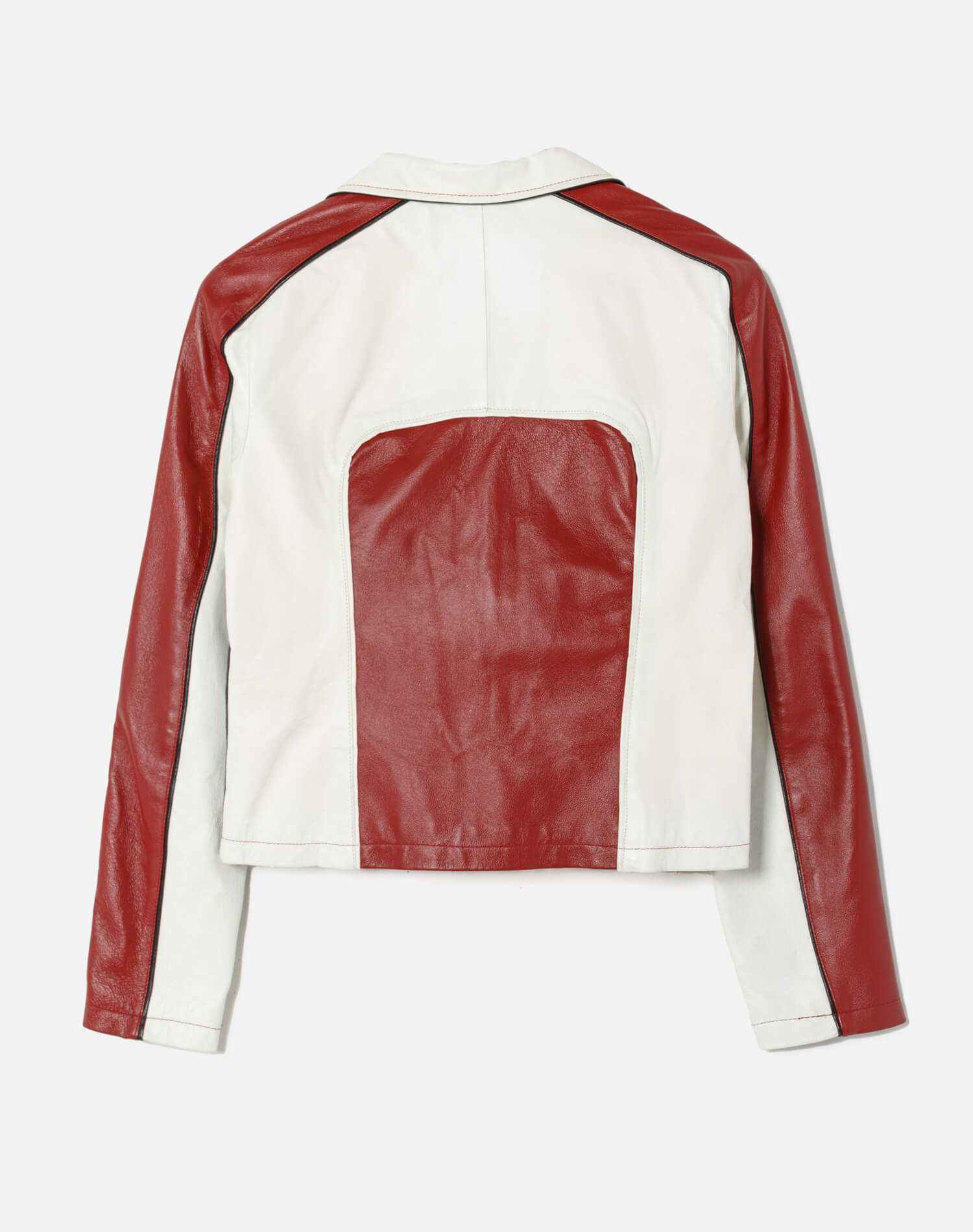 90s Leather Moto Jacket sold by Re/Done product image thumbnail 2