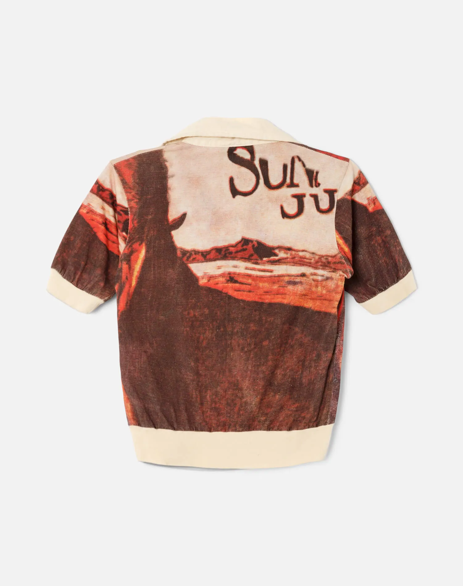 70s Crop Brown Western Polo sold by Re/Done product image thumbnail 2