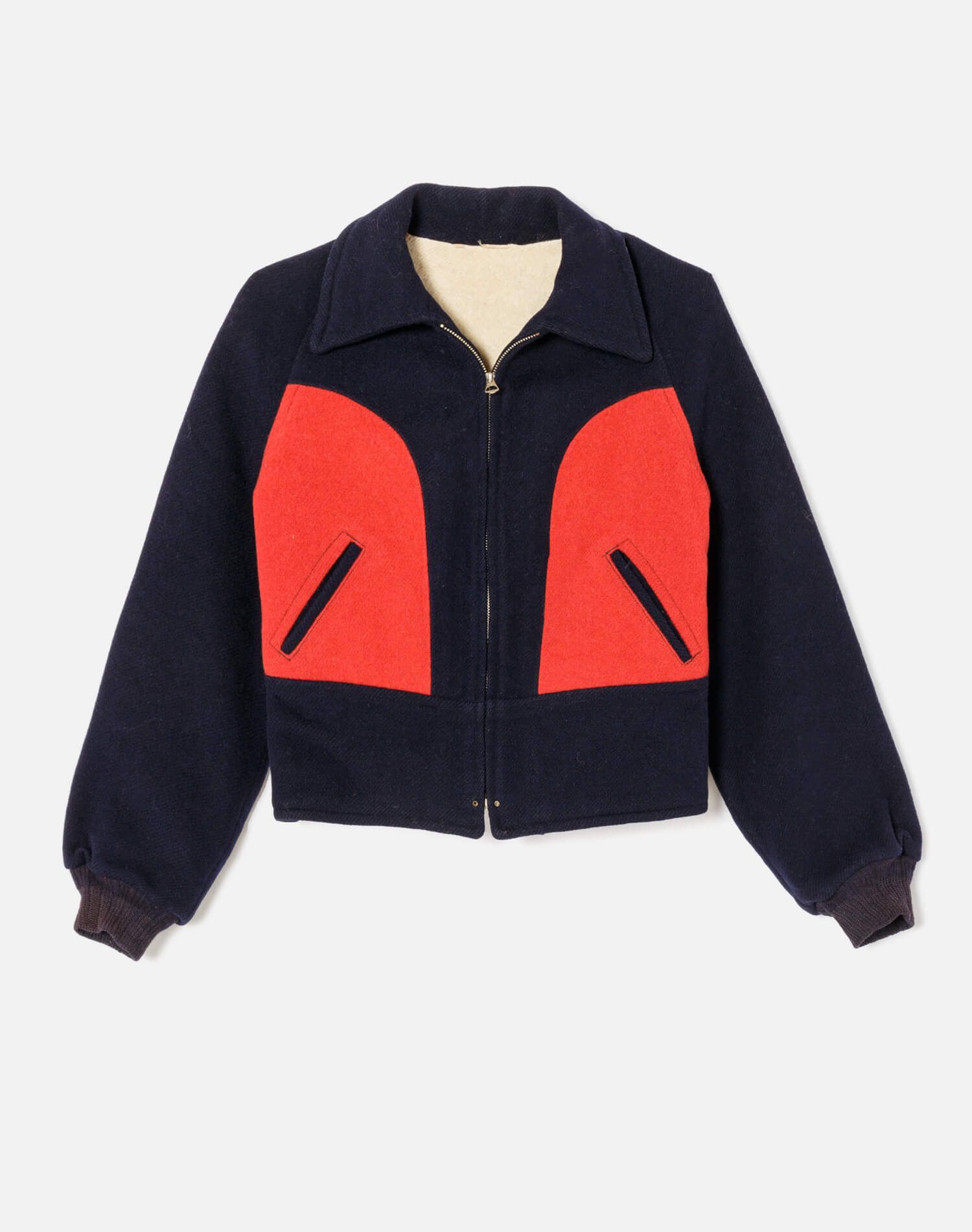 30s Wool Crop Jacket sold by Re/Done