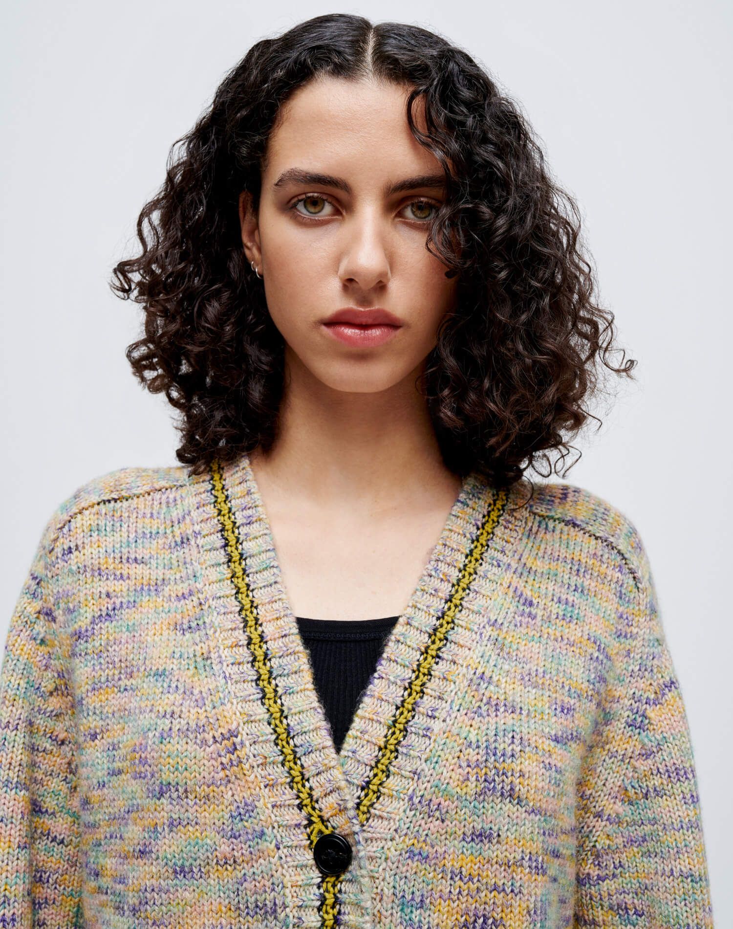 90s Oversized Cardigan - Rainbow Multi sold by Re/Done product image thumbnail 7