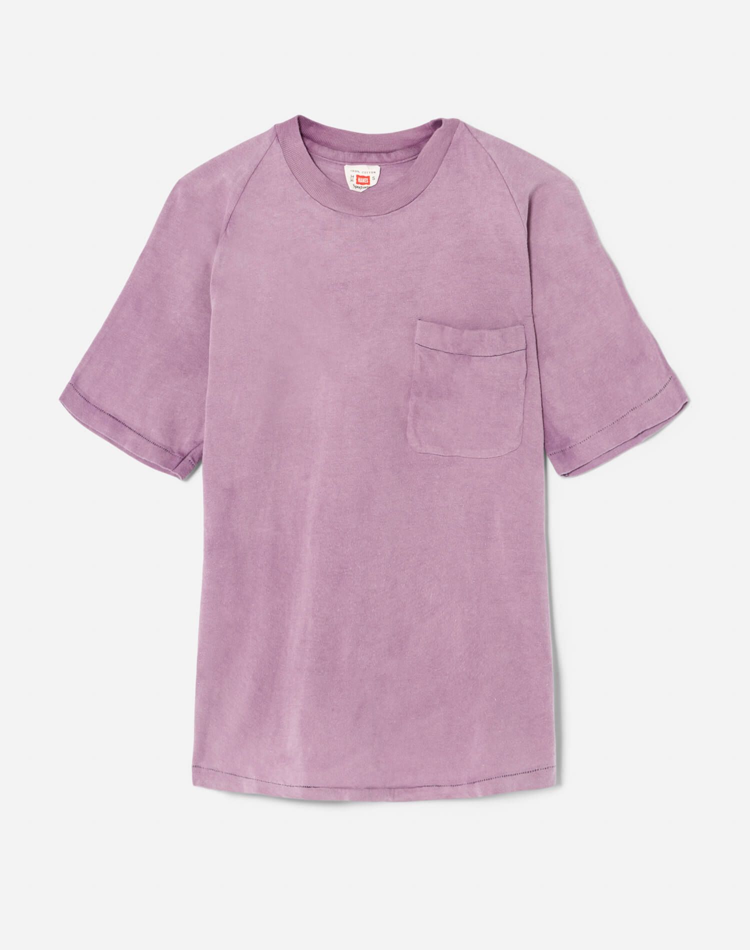 1950s Front Pocket Raglan Tee - #131 sold by Re/Done