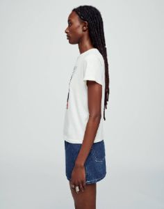 Classic "Recycle" Tee - Vintage White sold by Re/Done