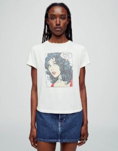 Classic "Recycle" Tee - Vintage White sold by Re/Done
