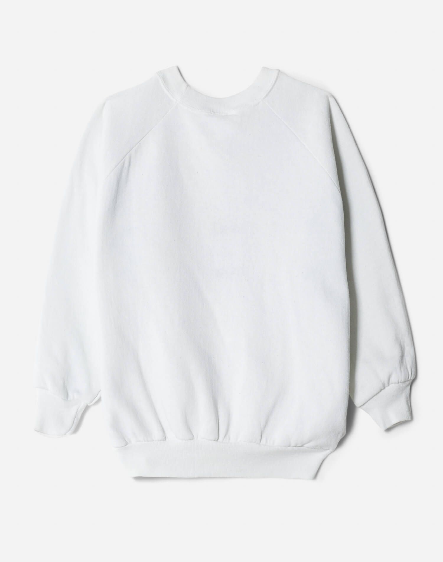 Upcycled "RE/DONE Rainbow" Sweatshirt - White sold by Re/Done product image thumbnail 2