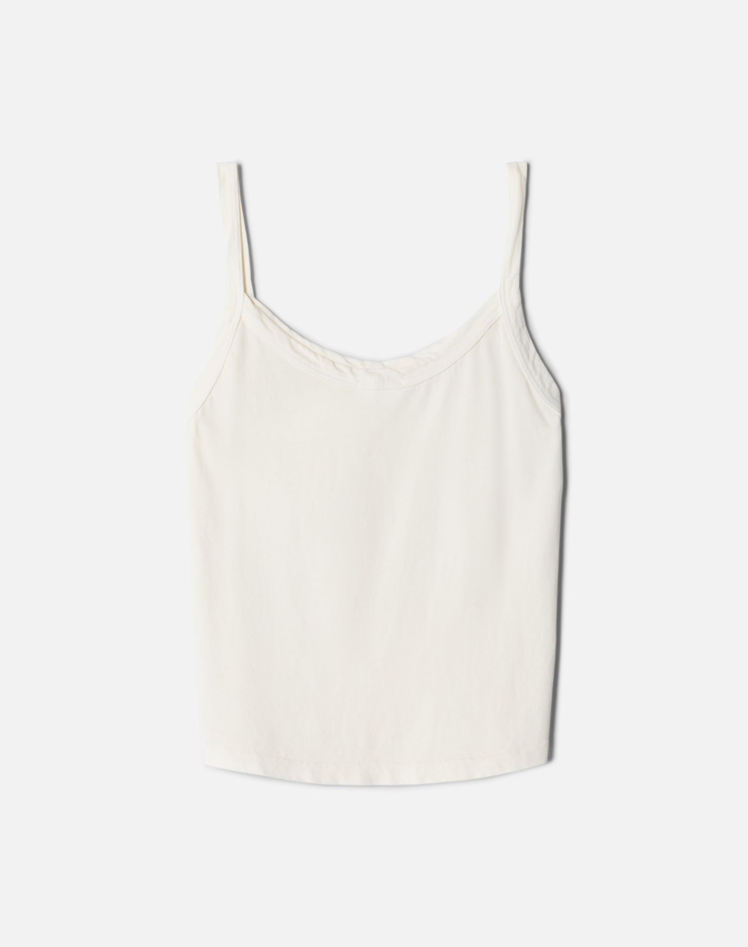 Jersey Tank Top - Vintage White sold by Re/Done product image thumbnail 2