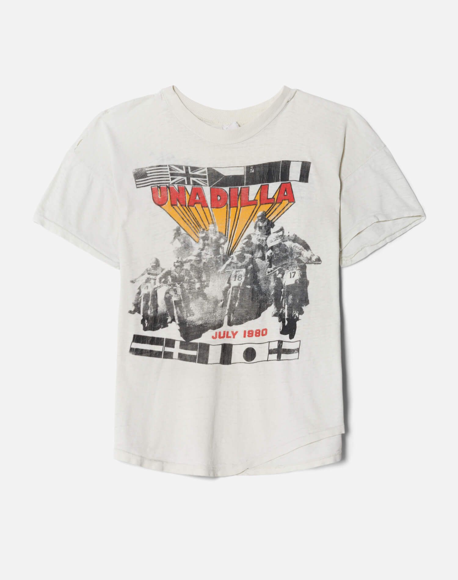 70s Two Sided Moto Tee sold by Re/Done