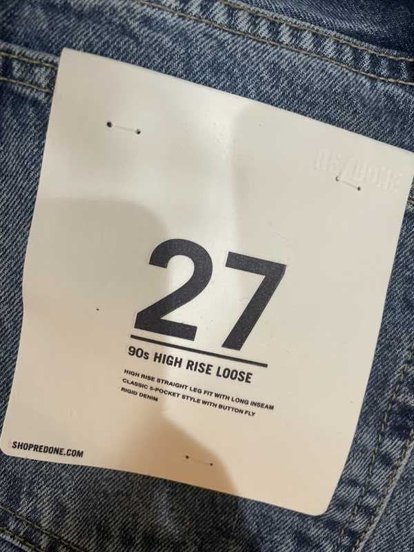 90s High Rise Loose - Destroyed Mar sold by Re/Done product image thumbnail 4