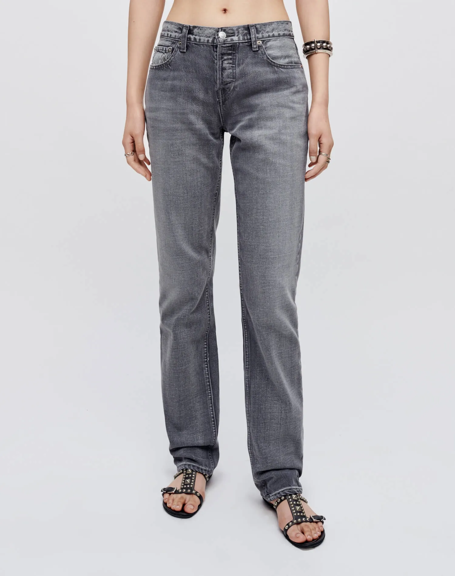 Easy Straight - Grigio sold by Re/Done