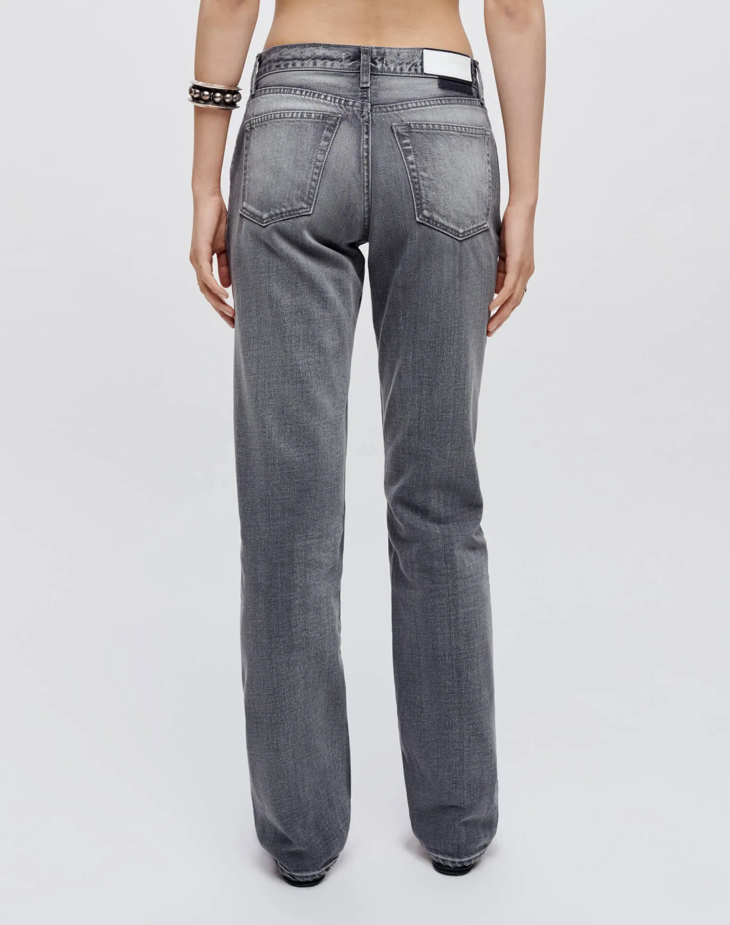 Easy Straight - Grigio sold by Re/Done product image thumbnail 4