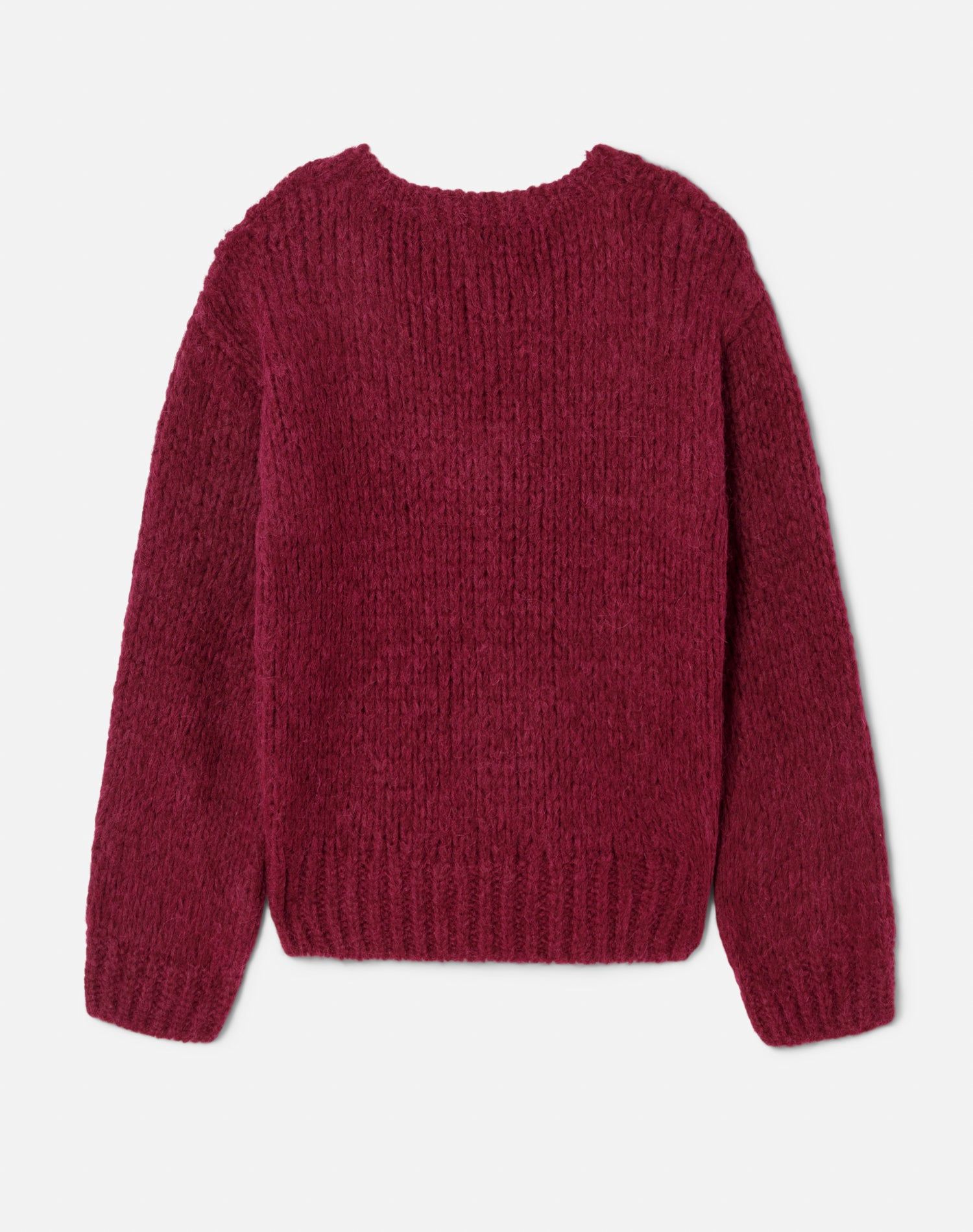 50s V Neck Pullover - Plum sold by Re/Done product image thumbnail 2