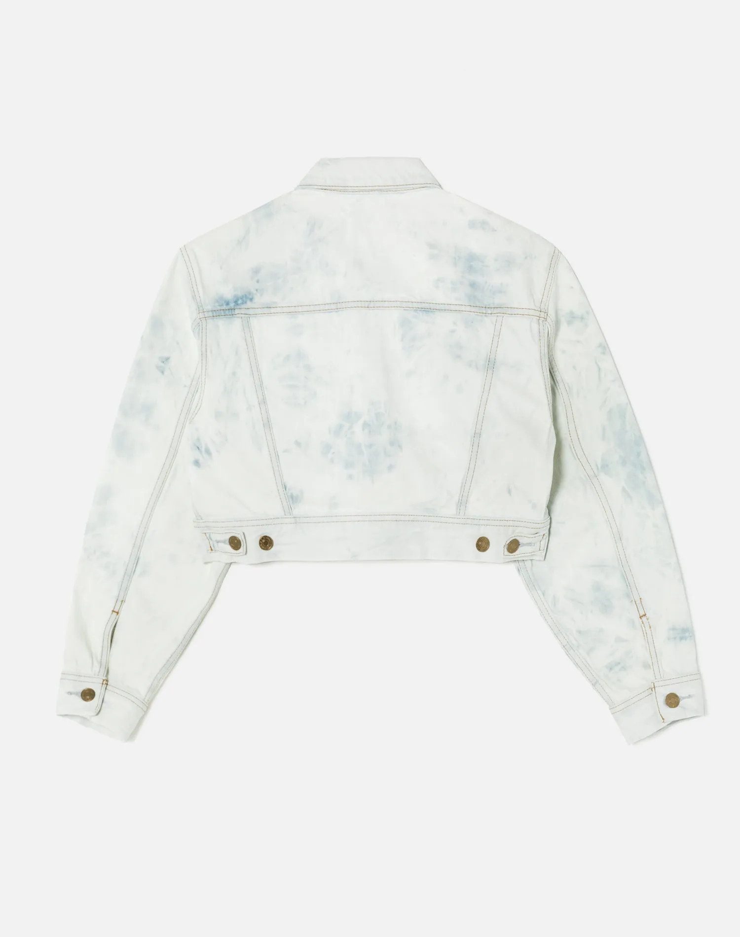 Cropped Denim Trucker - Sunbleach sold by Re/Done product image thumbnail 2