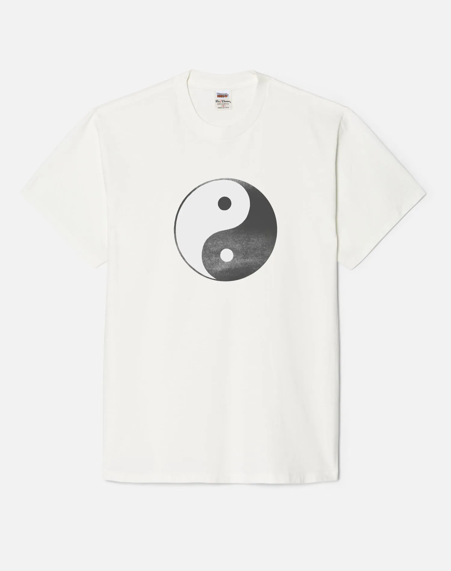 Loose "Yin Yang" Tee - Old White sold by Re/Done