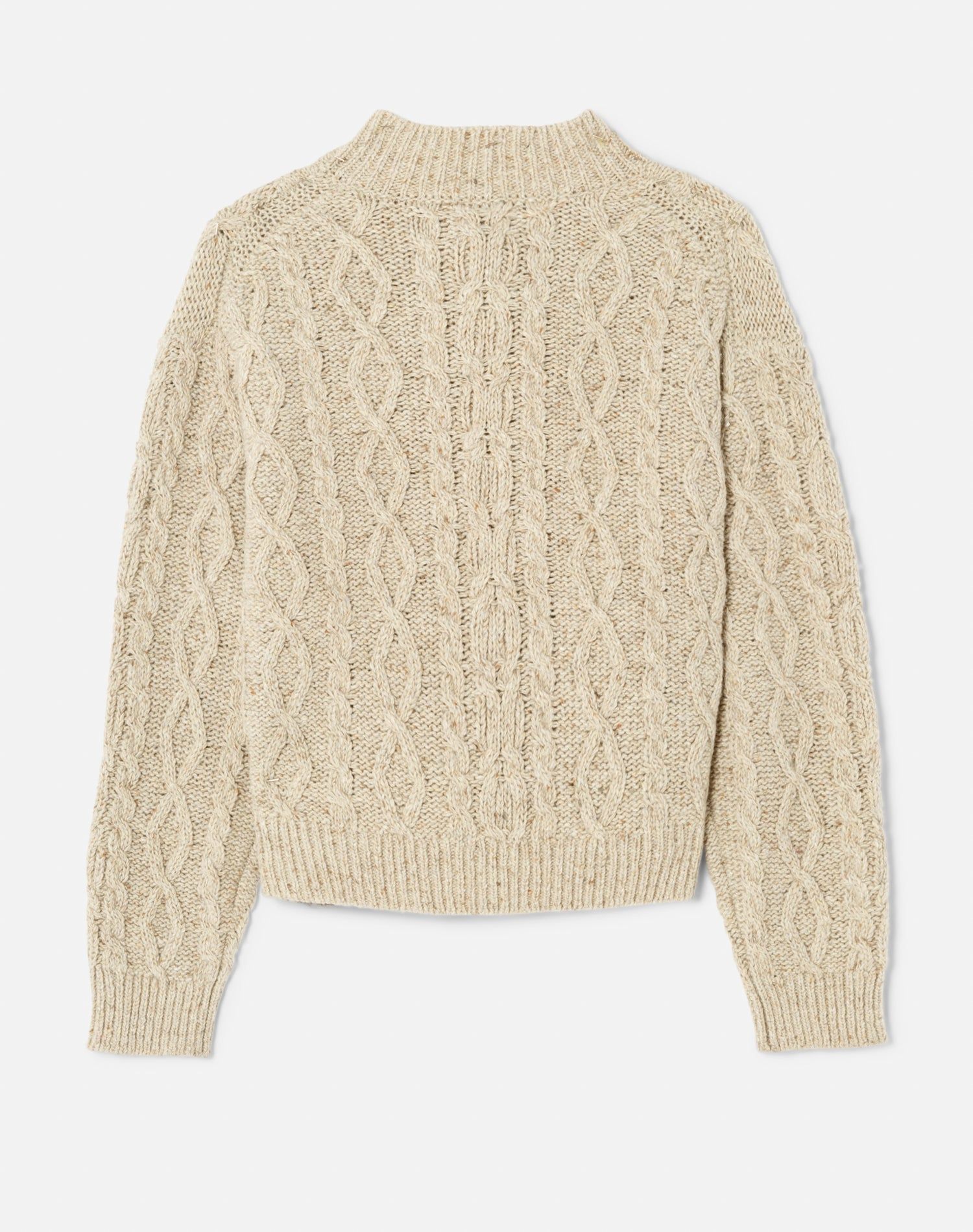 80s Crewneck Cardigan - Vintage Ivory sold by Re/Done product image thumbnail 2