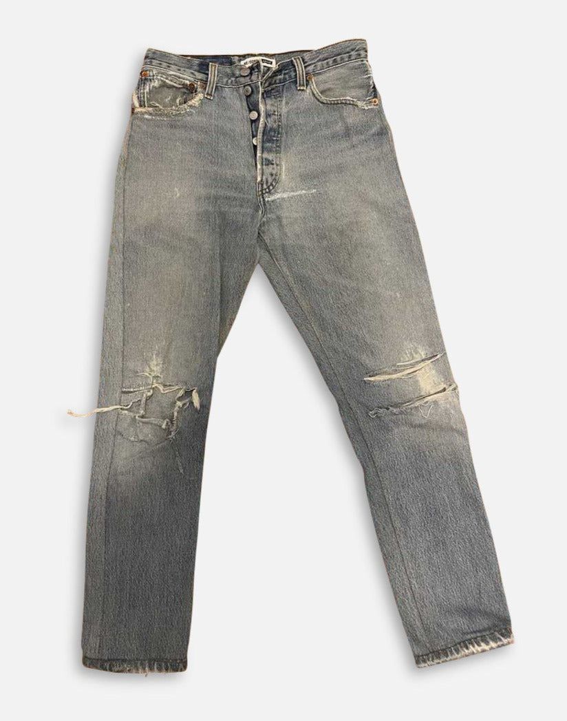 Levi's High Rise Ankle Crop sold by Re/Done