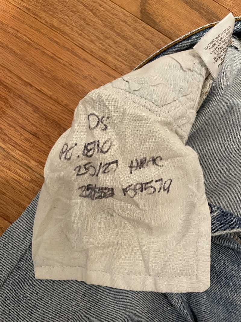 Levi's High Rise Ankle Crop sold by Re/Done product image thumbnail 4