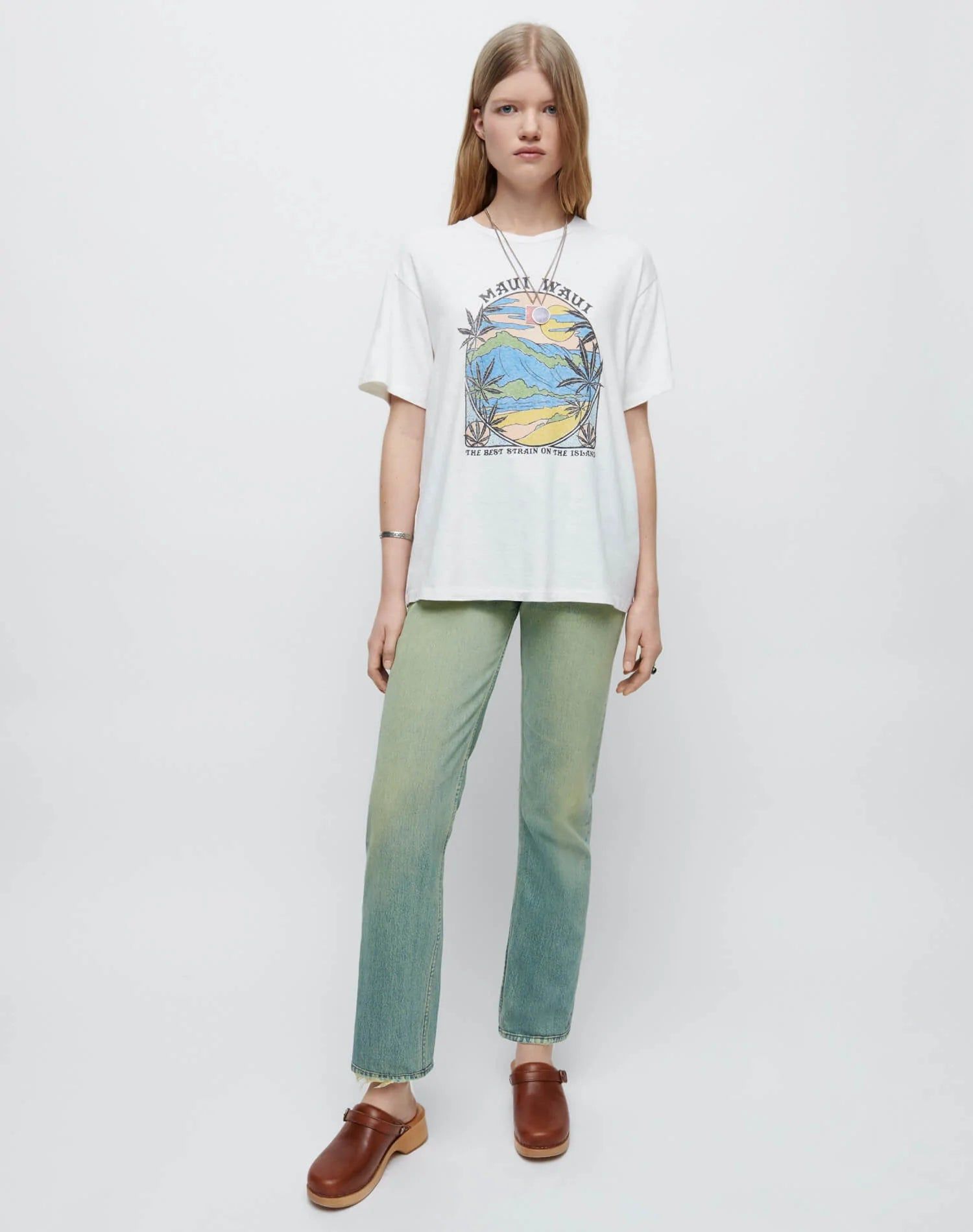 90s Easy "Maui Waui" Tee - Vintage White sold by Re/Done product image thumbnail 2