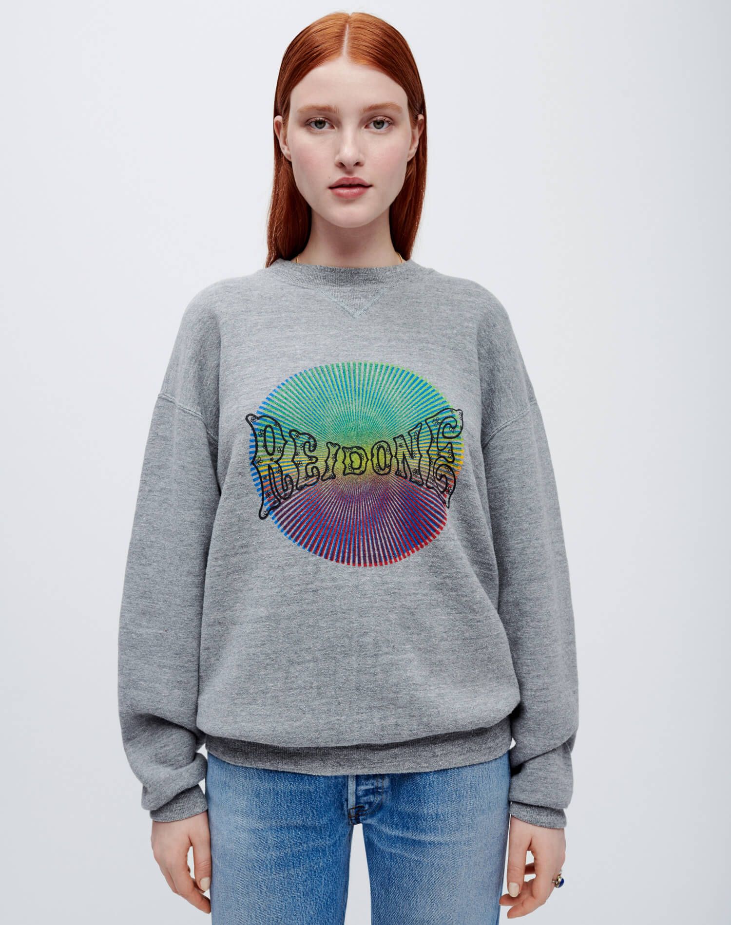 Upcycled "RE/DONE Spiral" Sweatshirt - Assorted sold by Re/Done