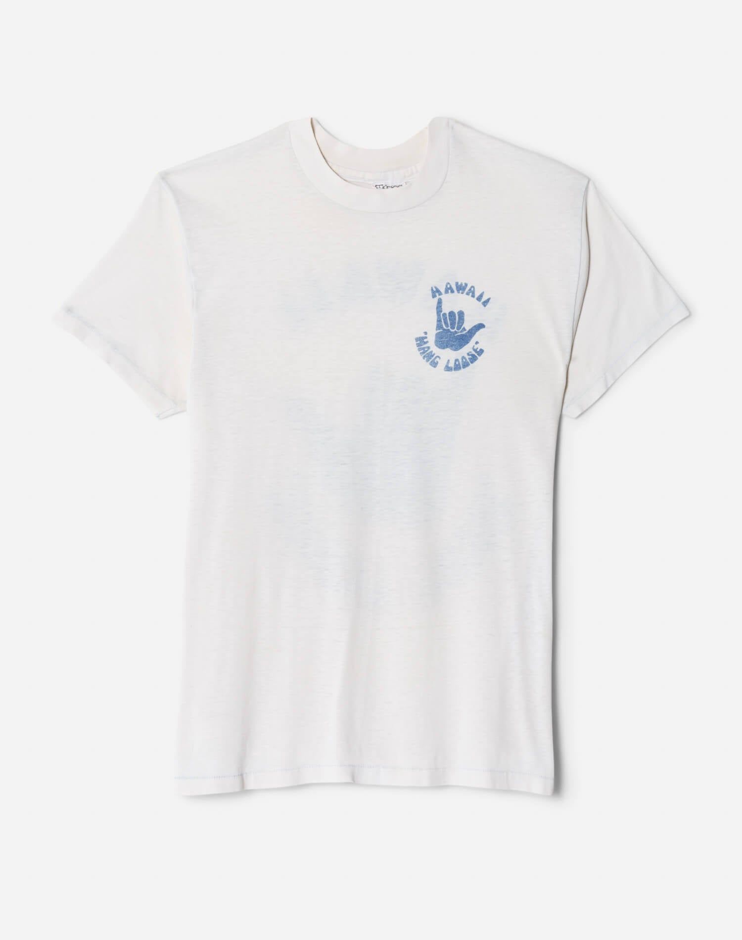80s Hanes Hawaii Hang Loose Tee -#9 sold by Re/Done