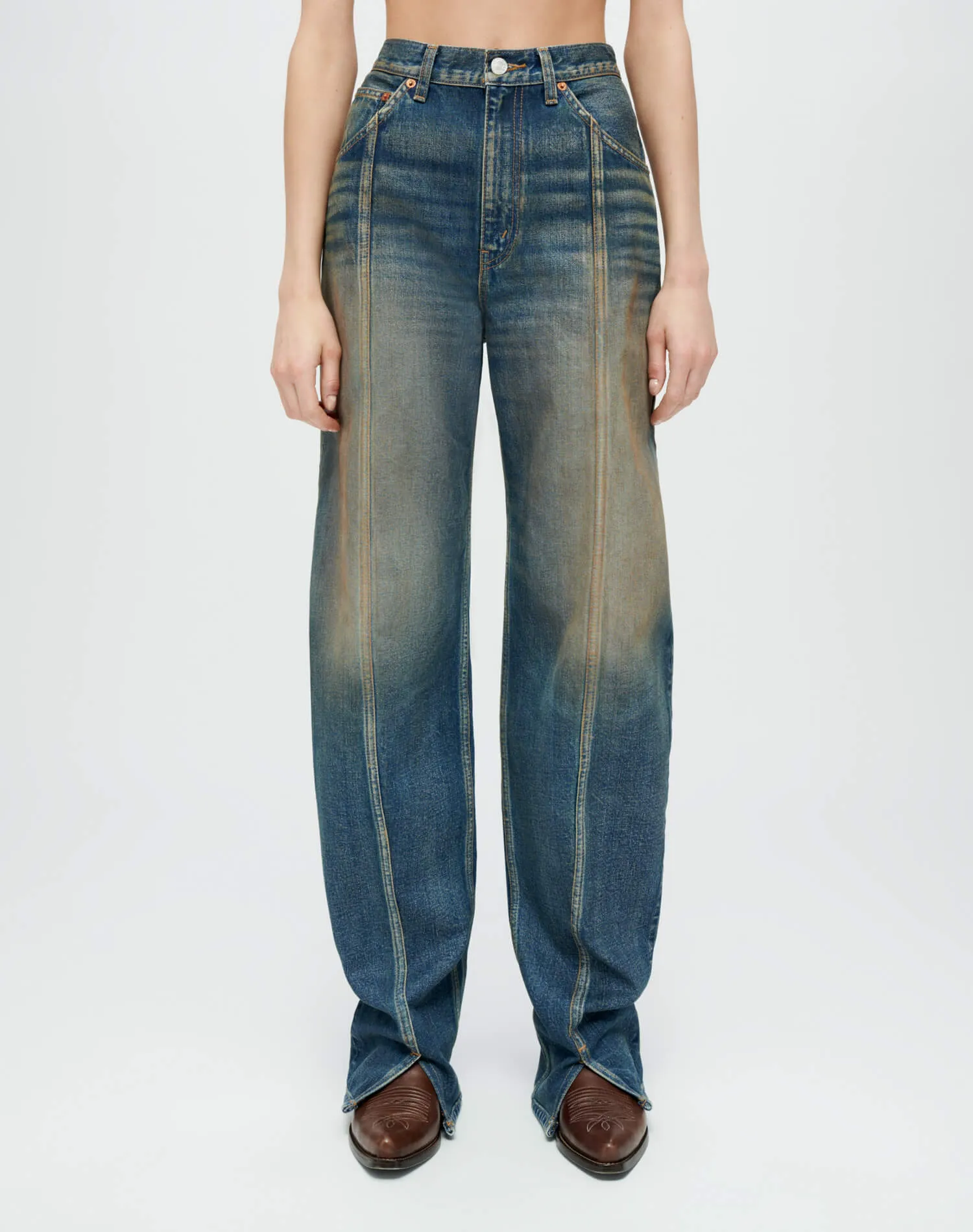 Tailored Jean - Active Indigo sold by Re/Done