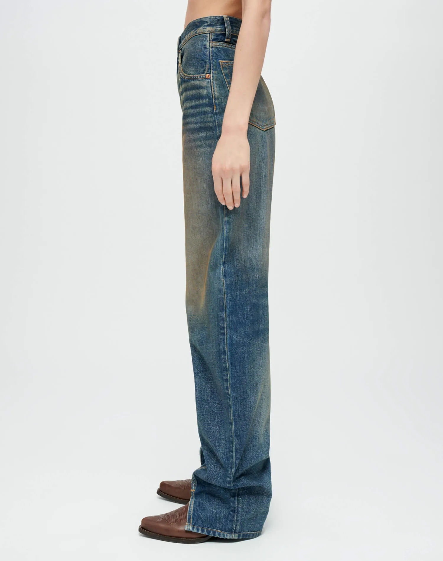 Tailored Jean - Active Indigo sold by Re/Done product image thumbnail 4