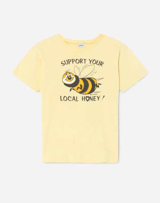 70s Champion Save The Bees Tee - #38 sold by Re/Done