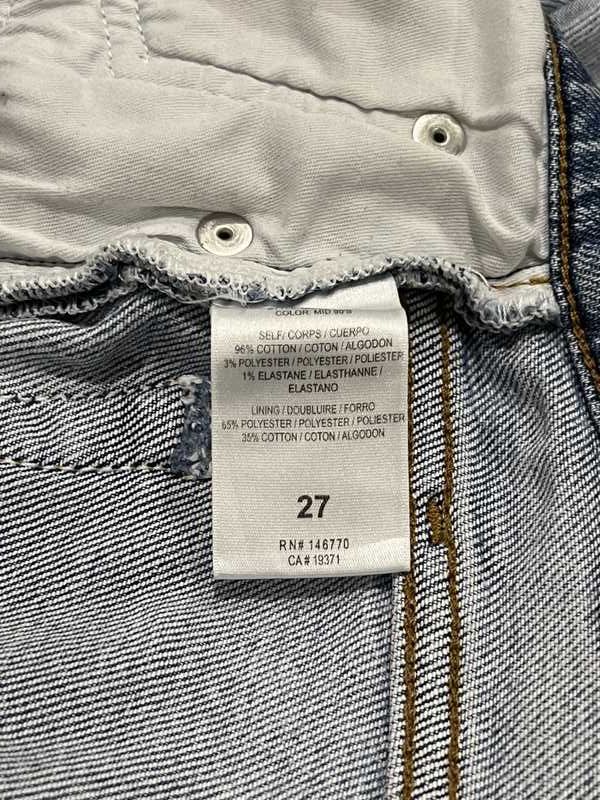 Comfort Stretch High Rise Ankle Crop sold by Re/Done product image thumbnail 4