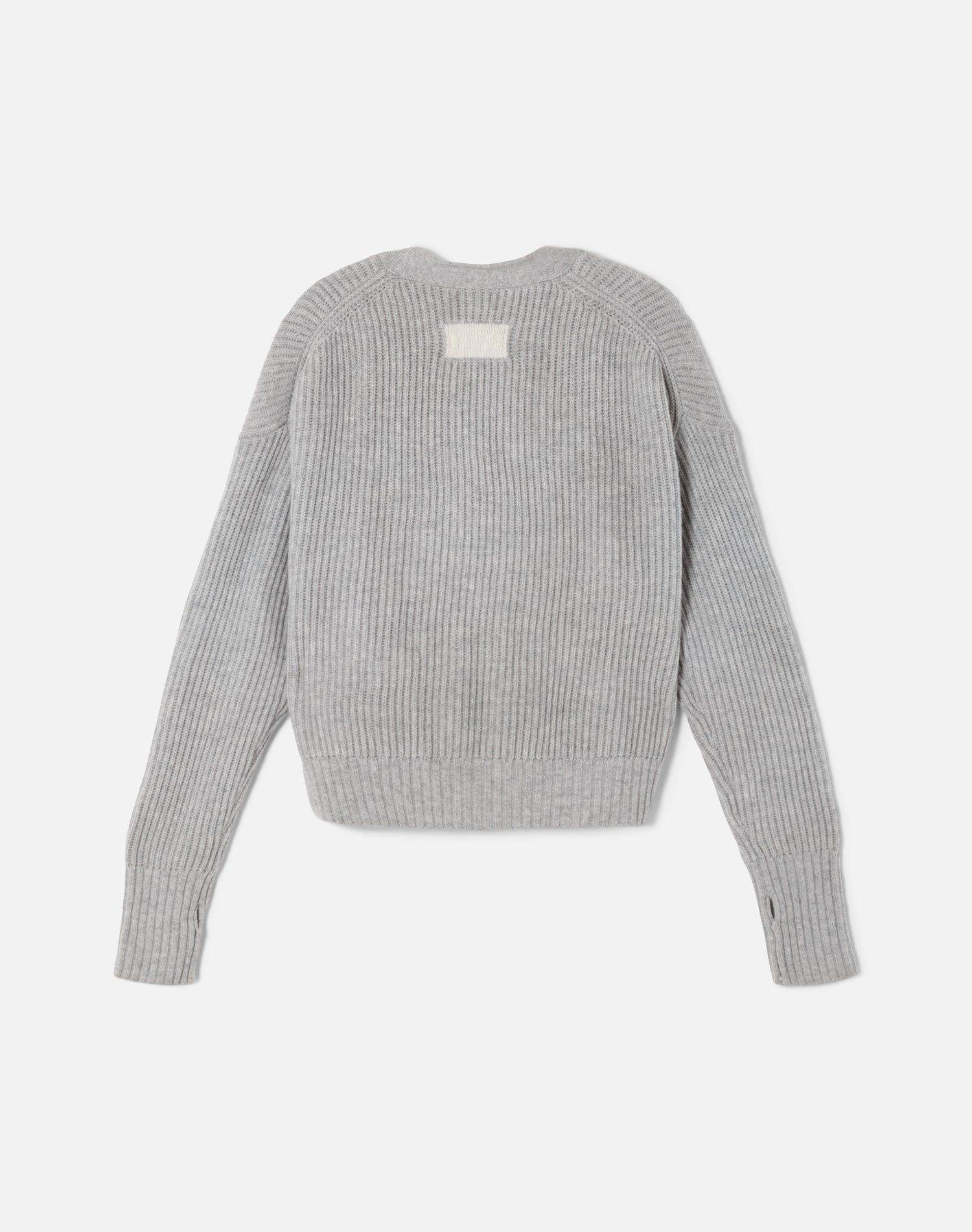 Cashmere Cardigan - Heather Grey sold by Re/Done product image thumbnail 2