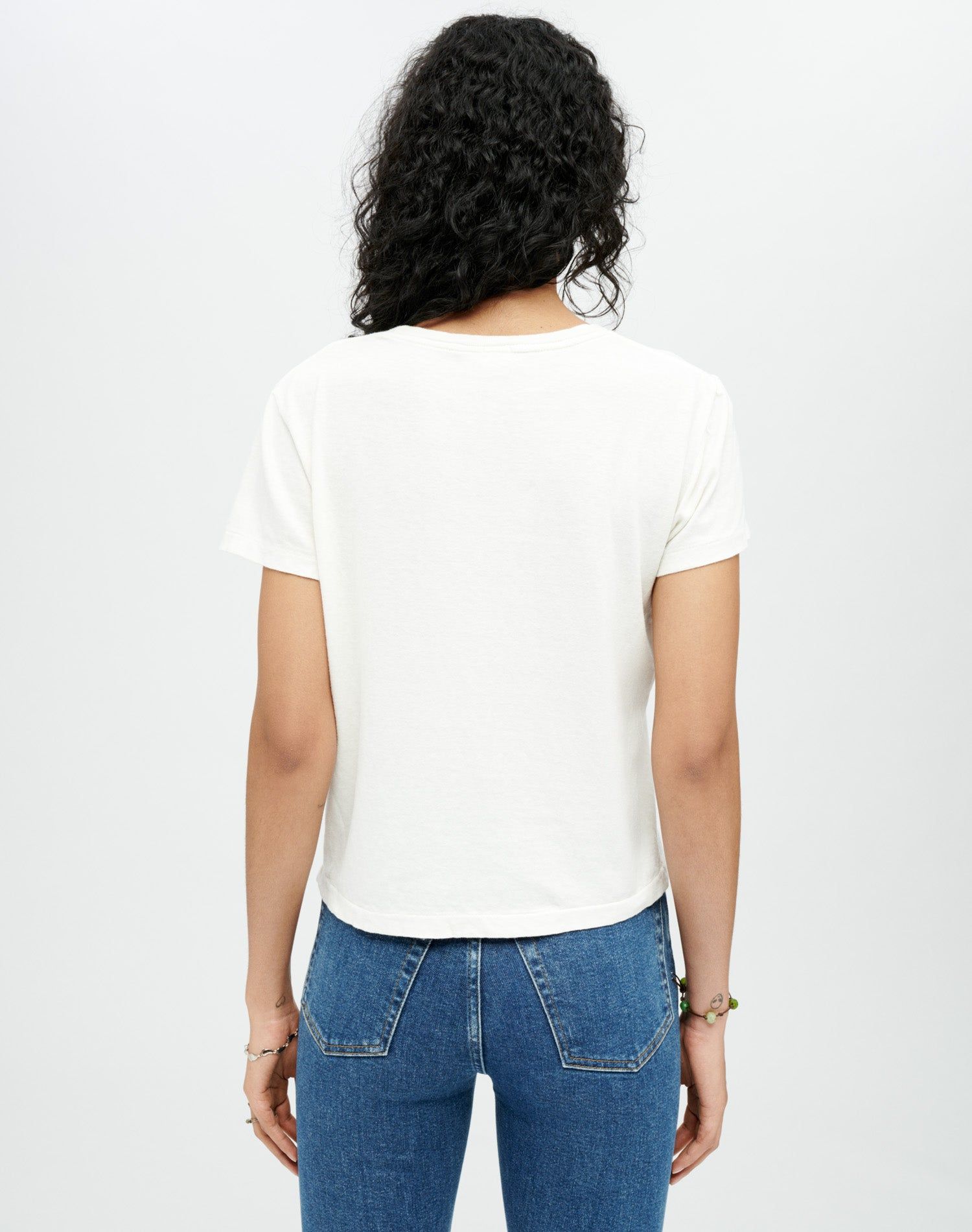 Classic Tee "Snoopy Handsome" - Vintage White sold by Re/Done product image thumbnail 4