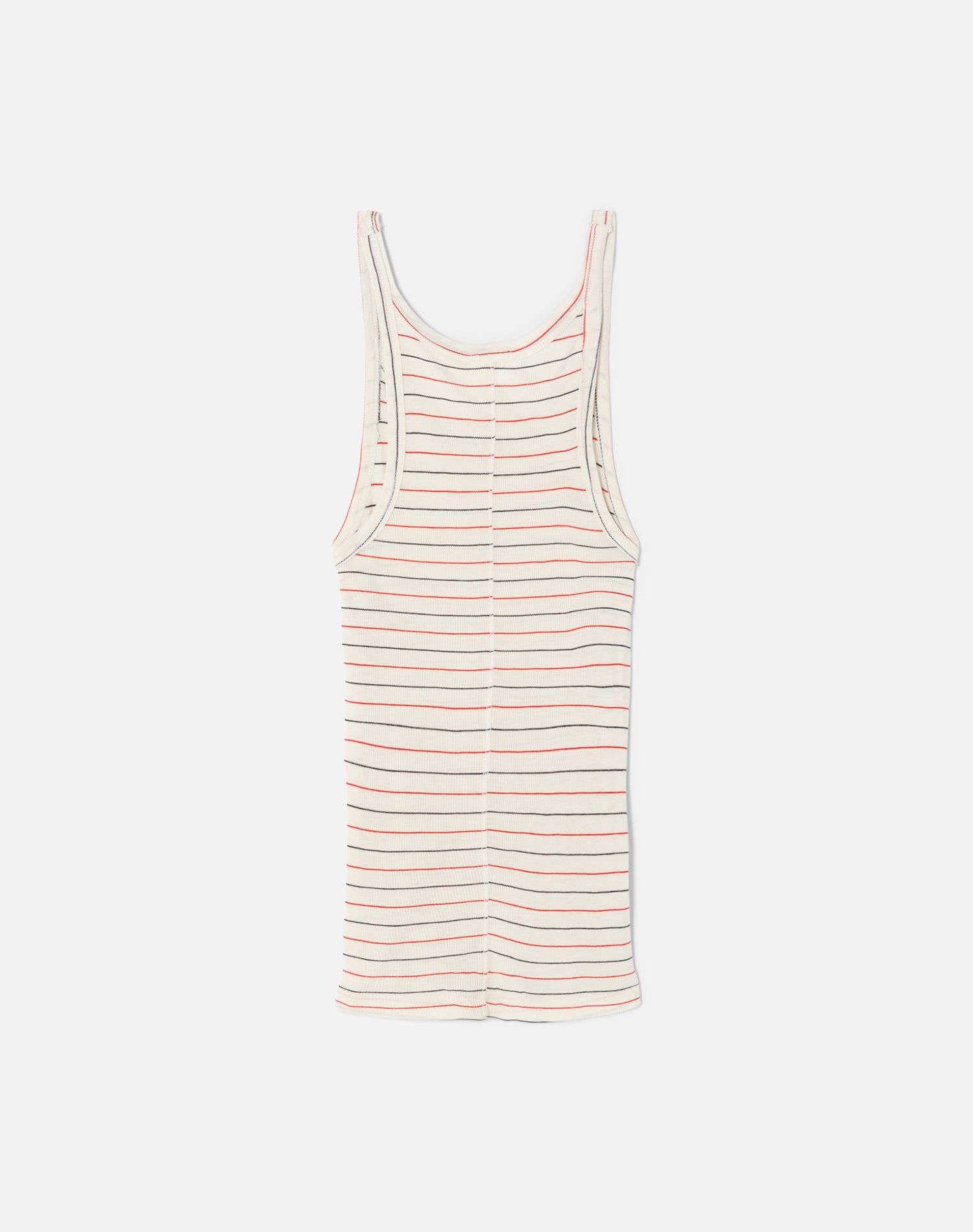 Ribbed Tank - Red Blue Stripe sold by Re/Done product image thumbnail 2