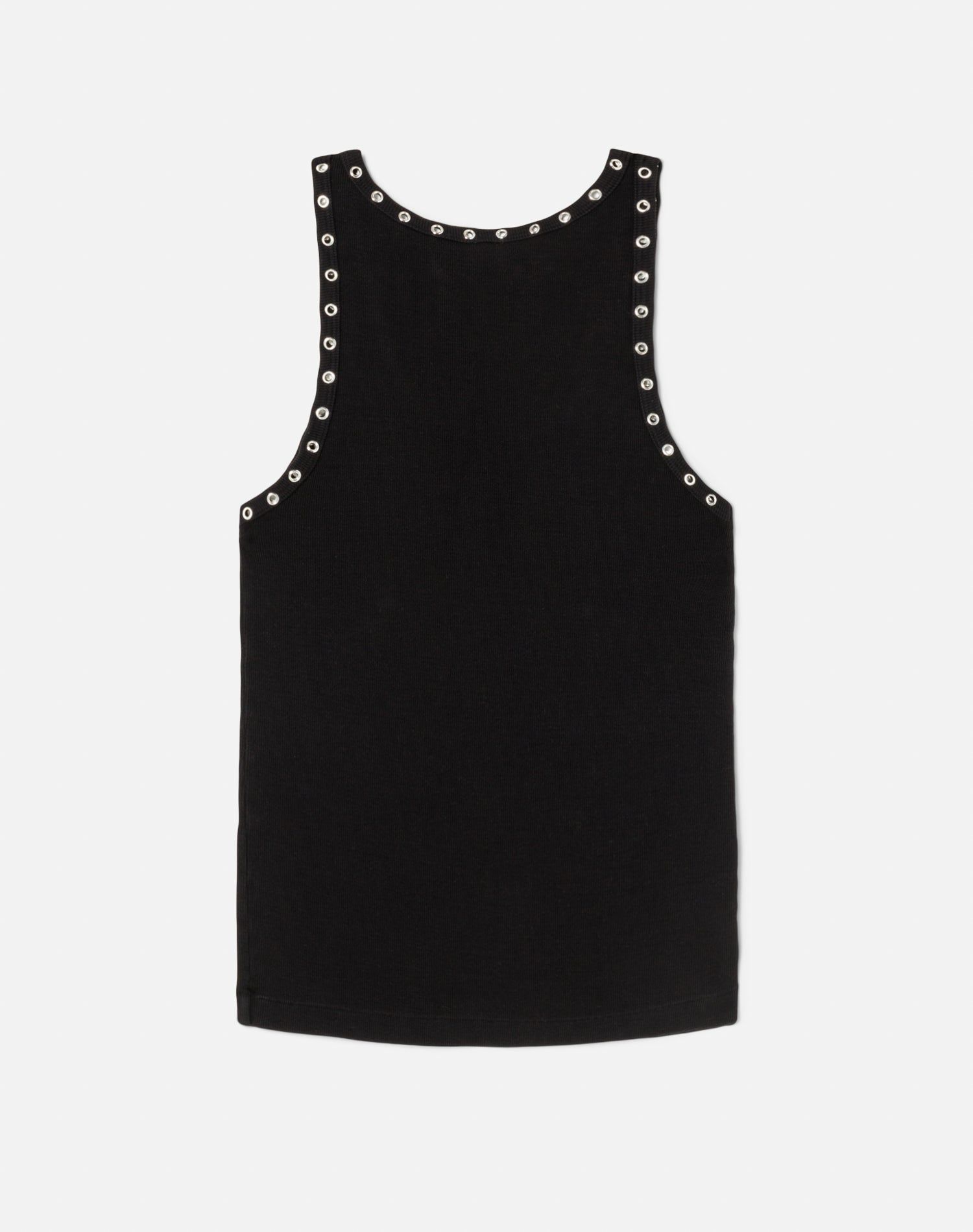 Eyelet Tank - Black sold by Re/Done product image thumbnail 2