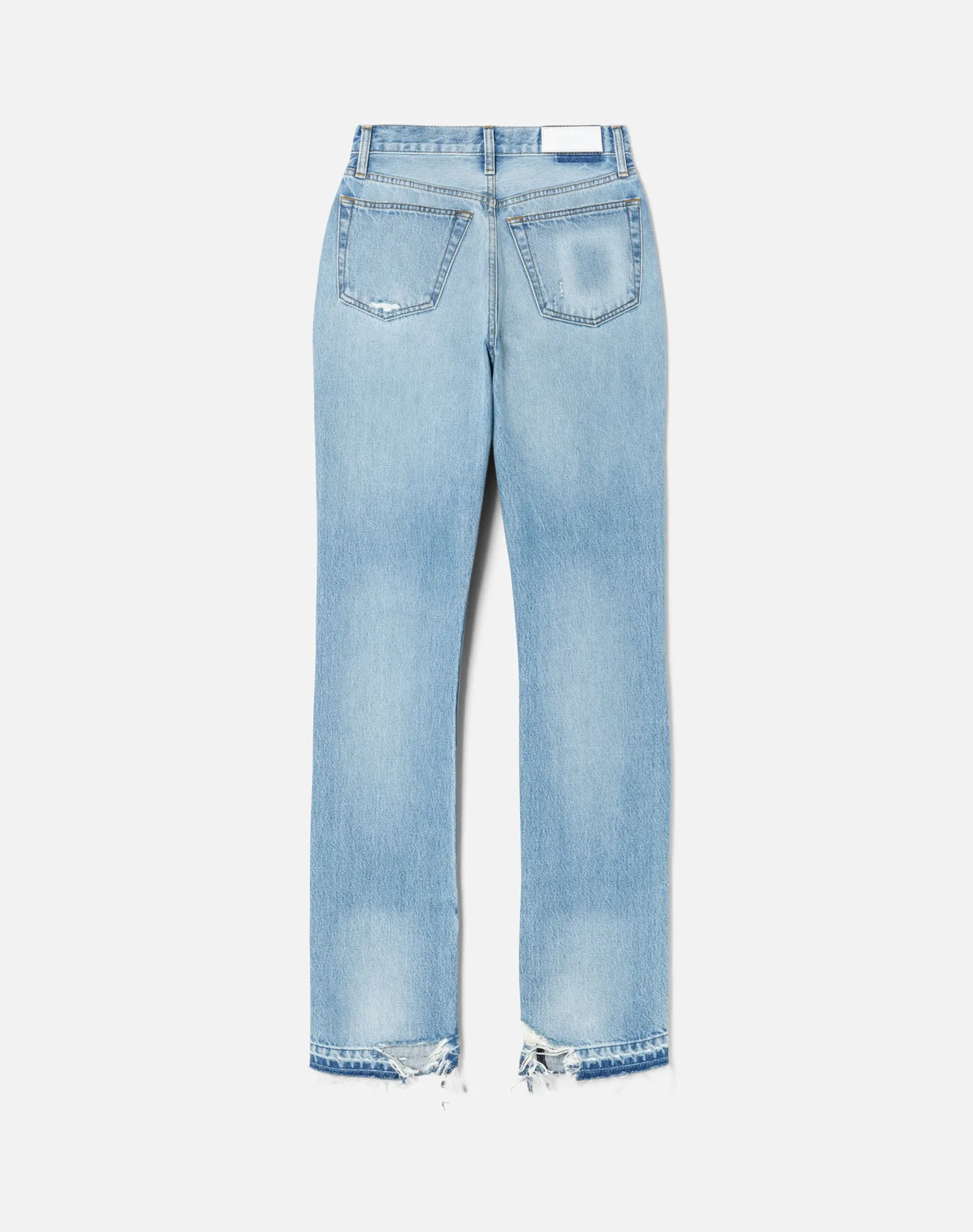 High Rise Skinny Boot - Opal Indigo sold by Re/Done product image thumbnail 2