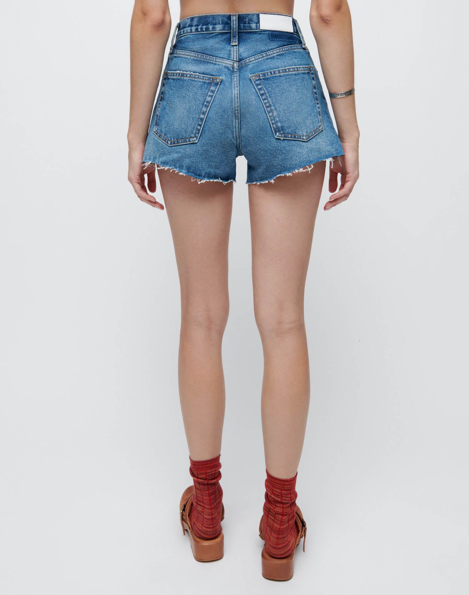 70s High Rise Short - Arroyo Blue sold by Re/Done product image thumbnail 4