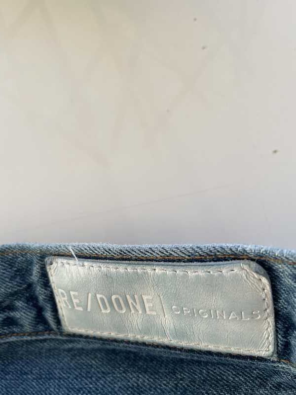 High Rise Stove Pipe in Wash Medium 56 sold by Re/Done product image thumbnail 4