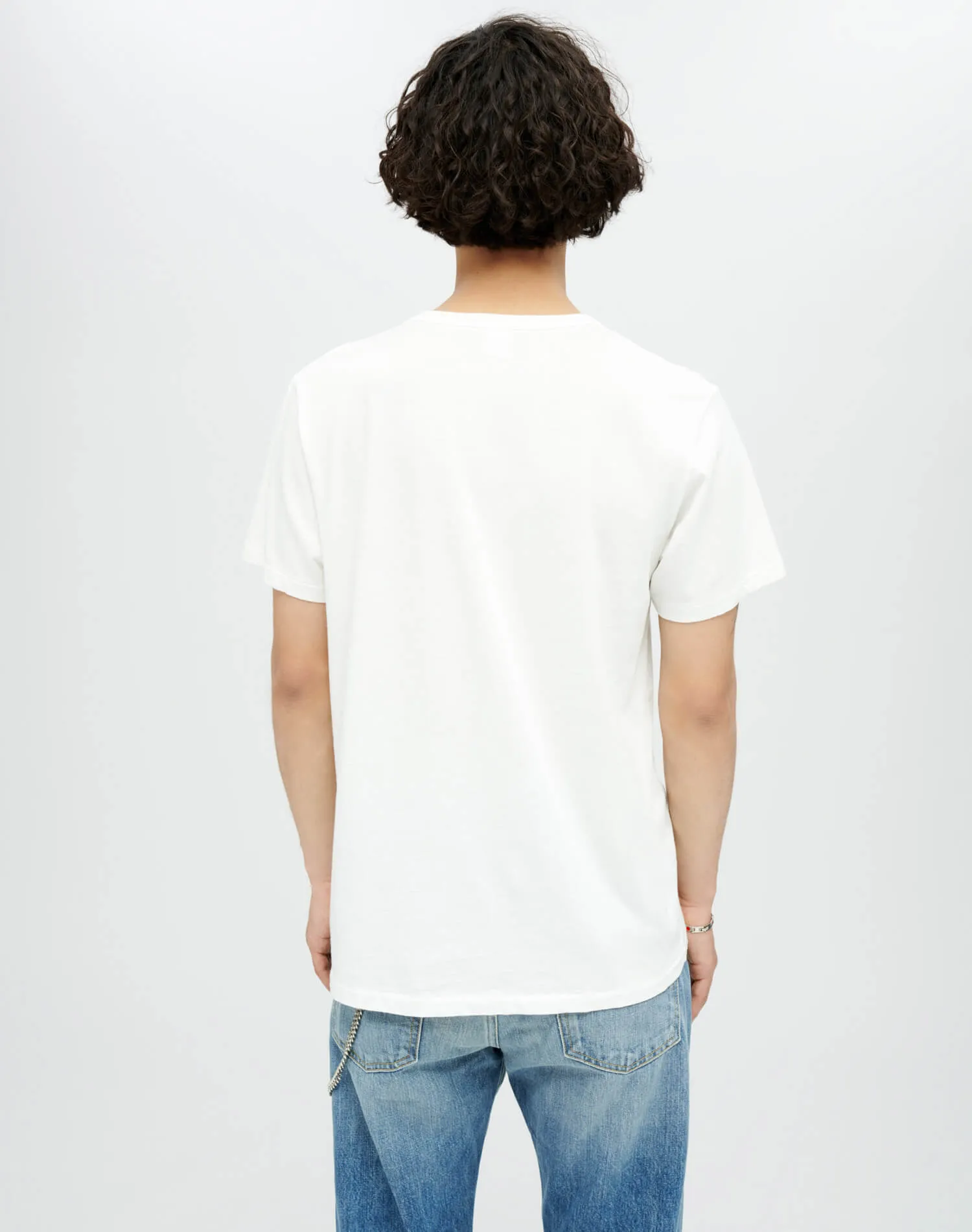 Classic "Hardcore Star" Tee - Old White sold by Re/Done product image thumbnail 4