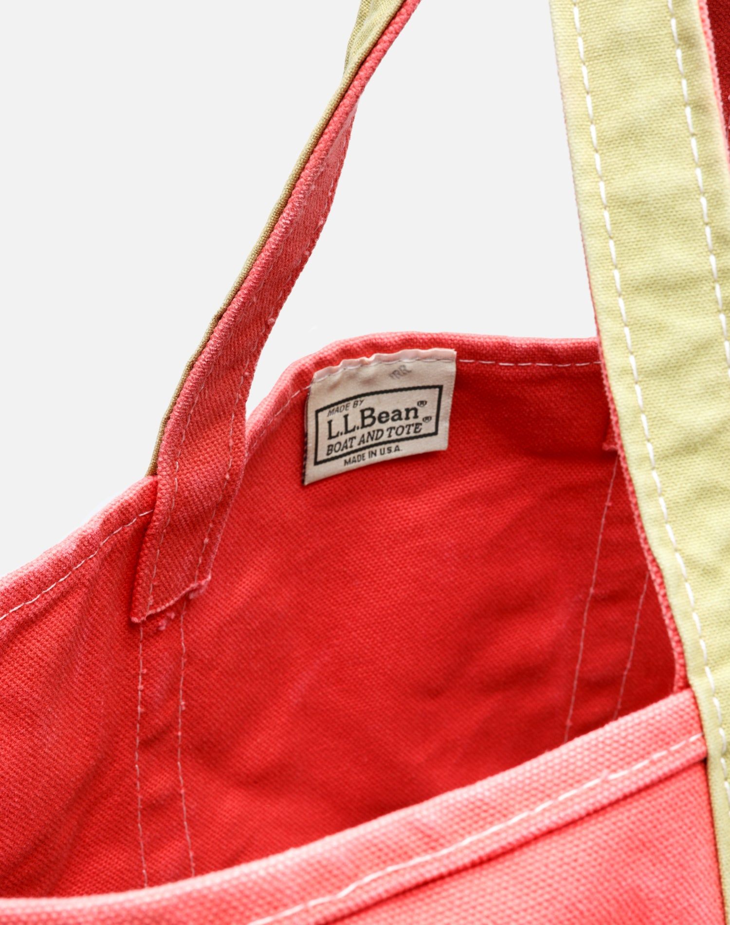 90s LL Bean Open Top Large Tote sold by Re/Done product image thumbnail 3