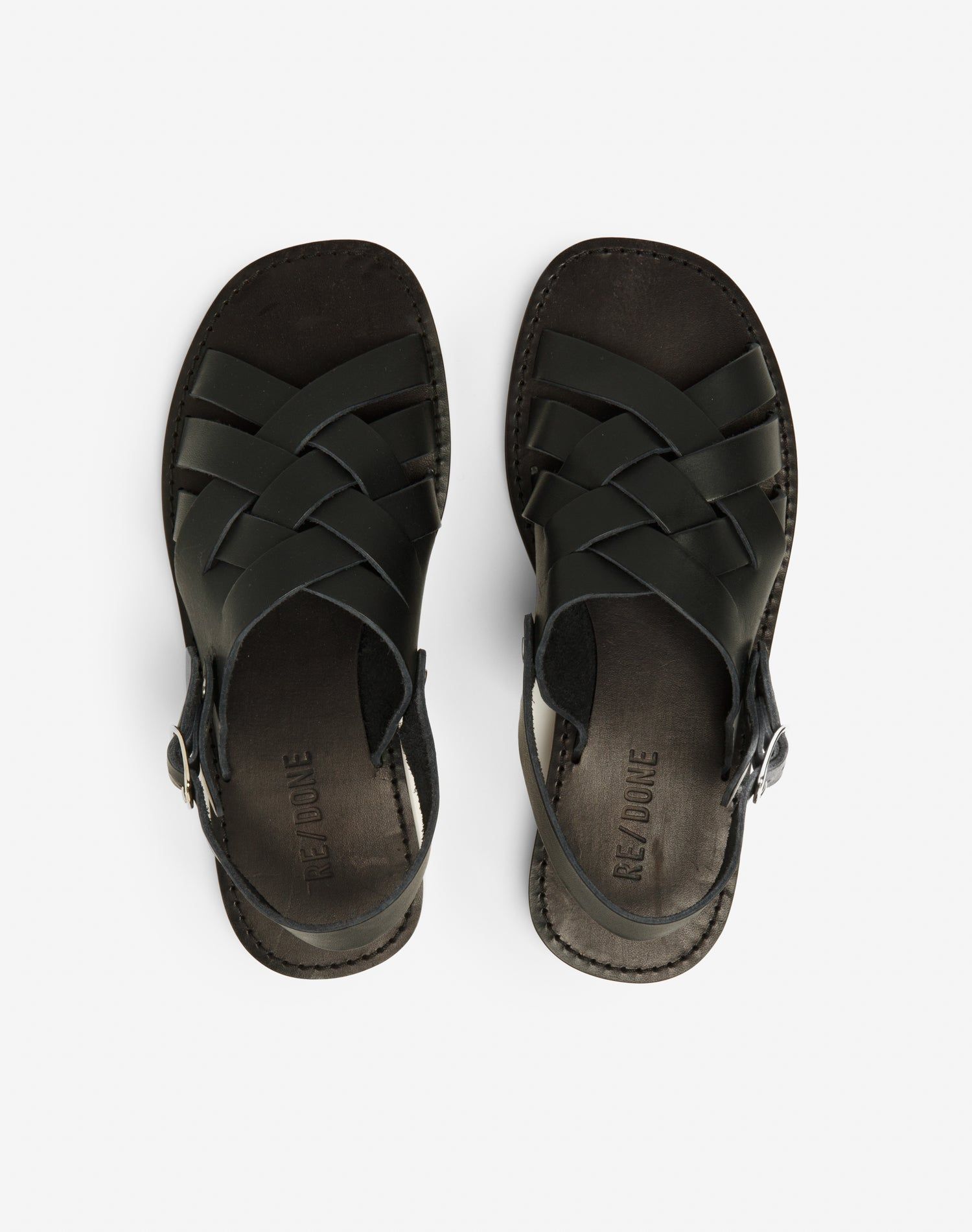 90s Fisherman Sandal - Worn Black sold by Re/Done product image thumbnail 2