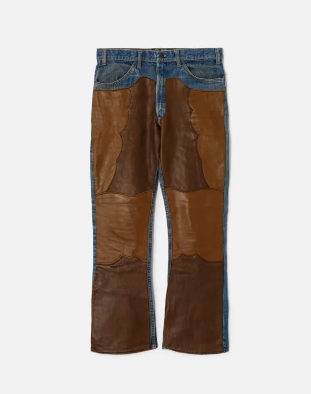 80s Leather Patch Levi's 517 - #29 sold by Re/Done