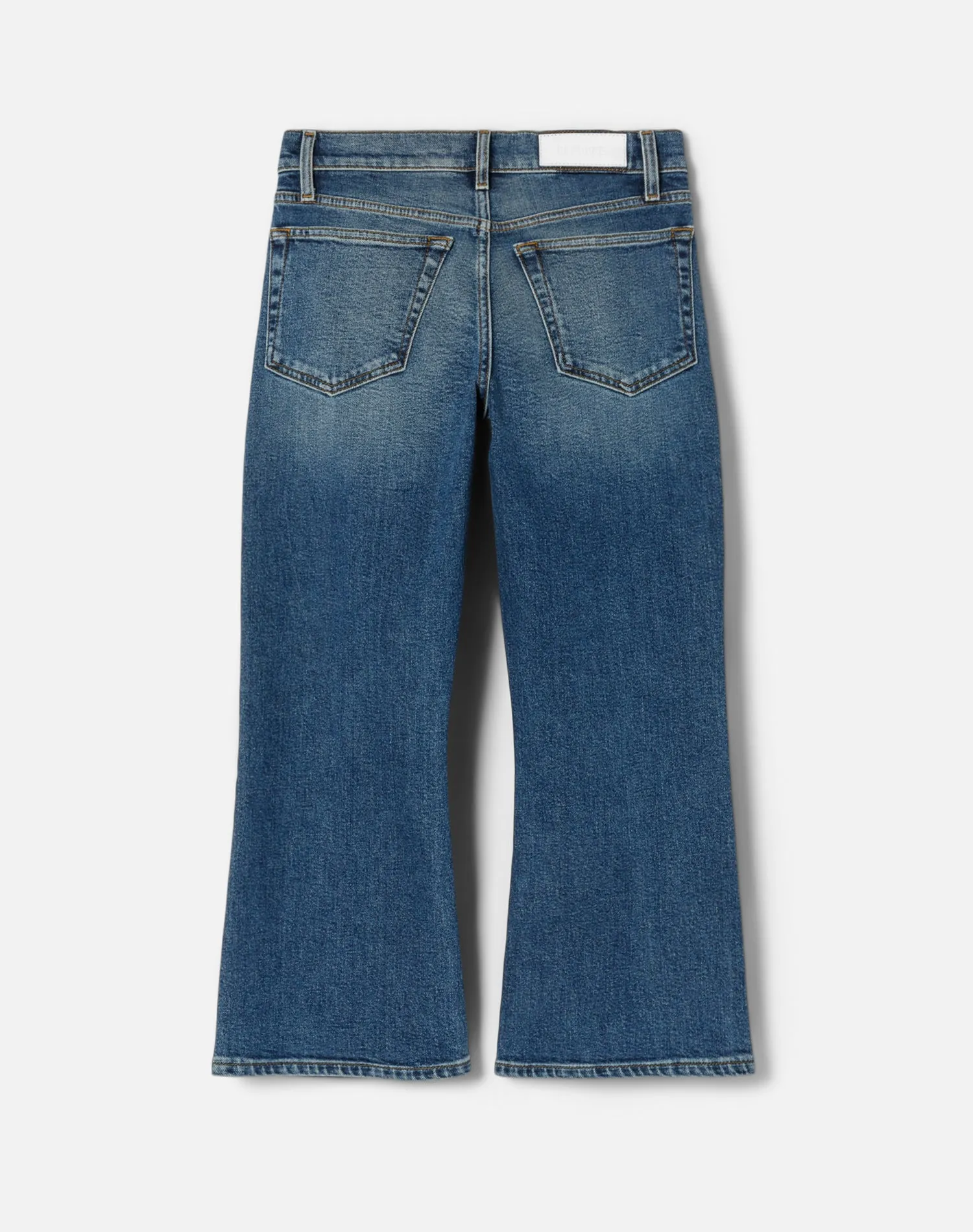 Comfort Stretch Super Crop Flare - Distressed sold by Re/Done product image thumbnail 2